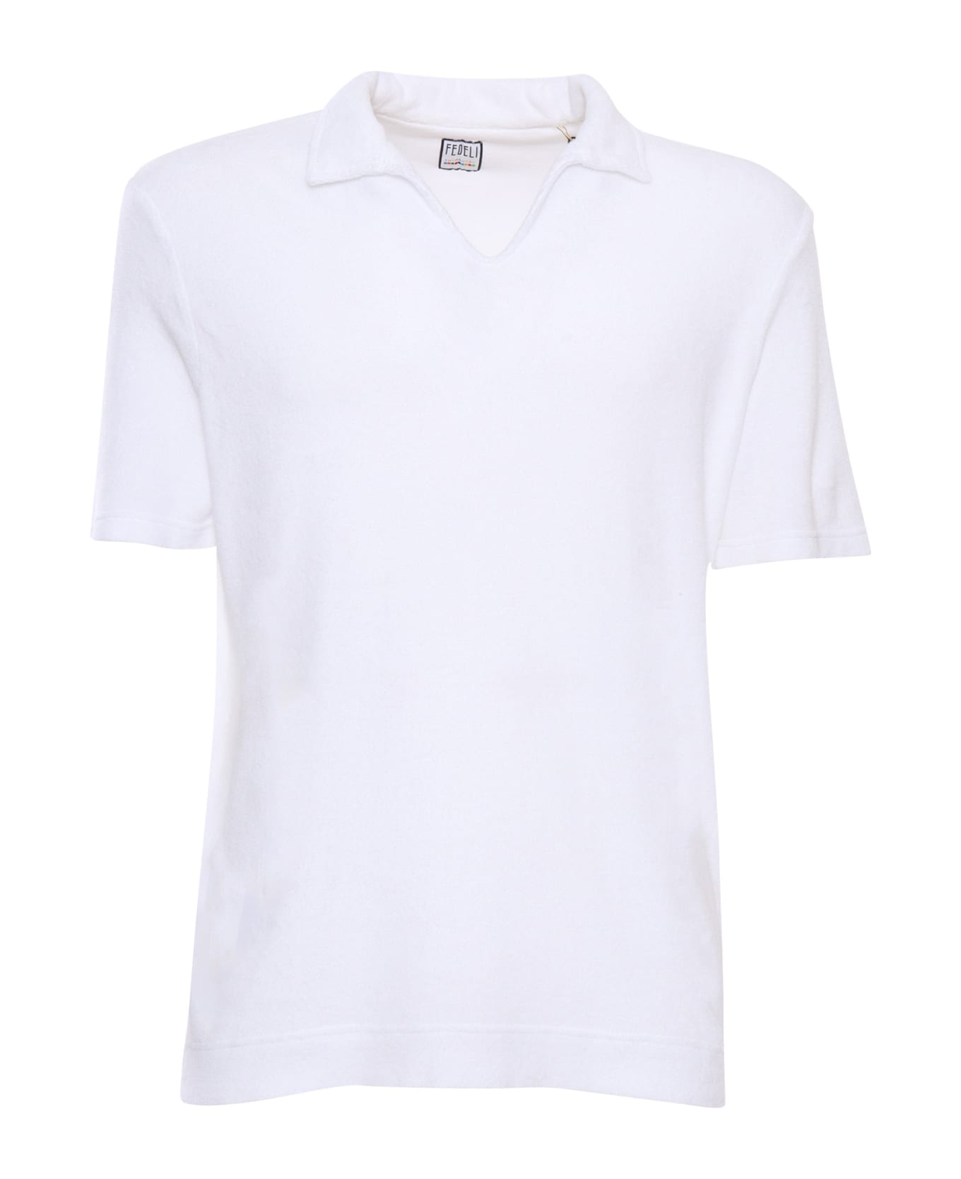 Fedeli White Polo - WHITE ポロシャツ