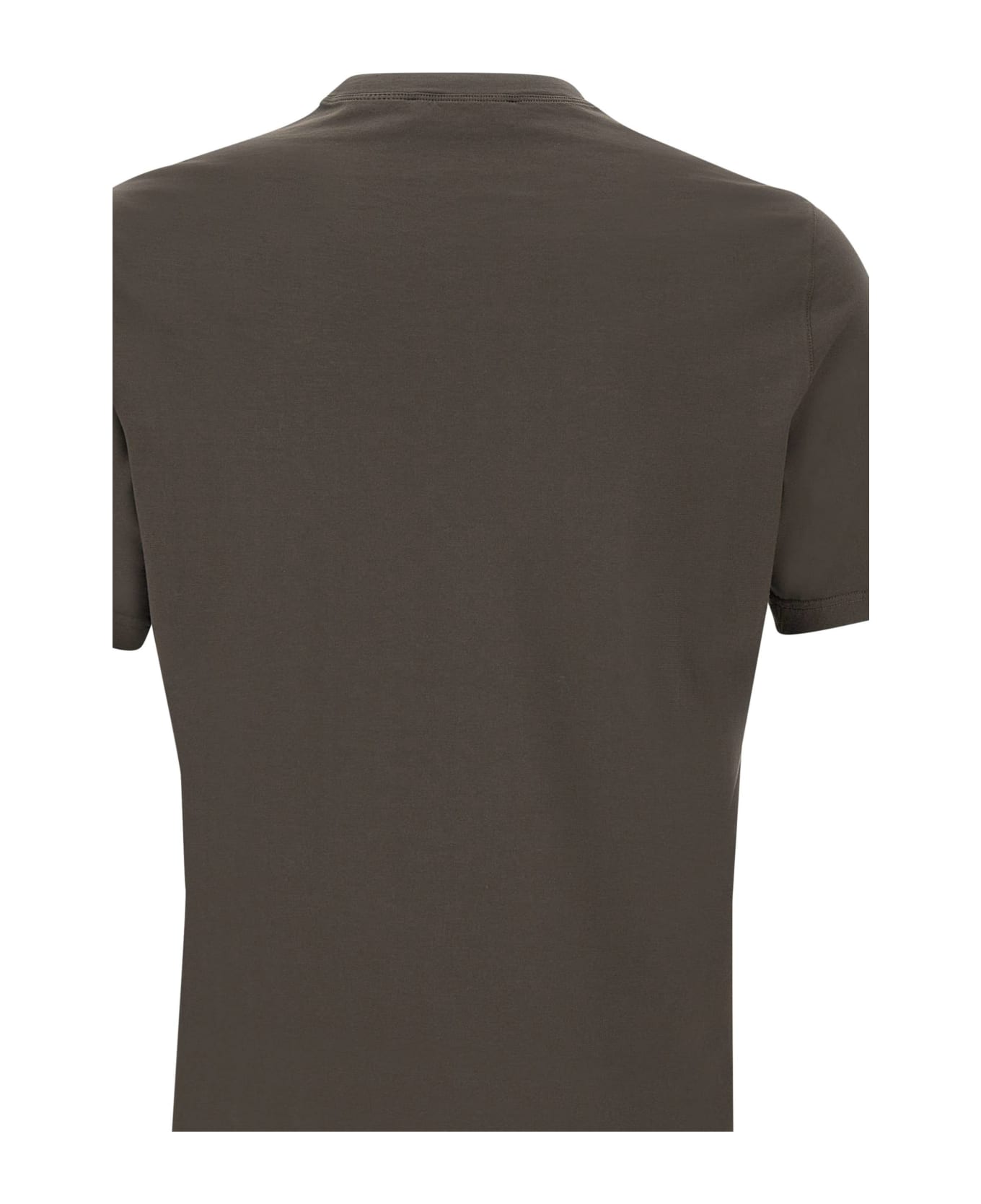 Filippo De Laurentiis Cotton Crepe T-shirt - BROWN