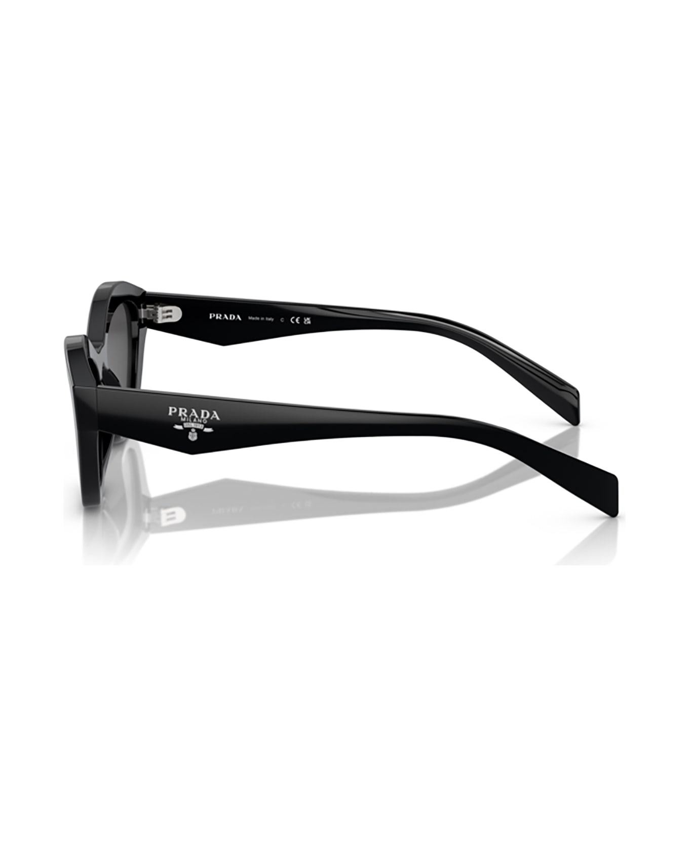 Prada Eyewear Pr A02s Black Sunglasses - Black