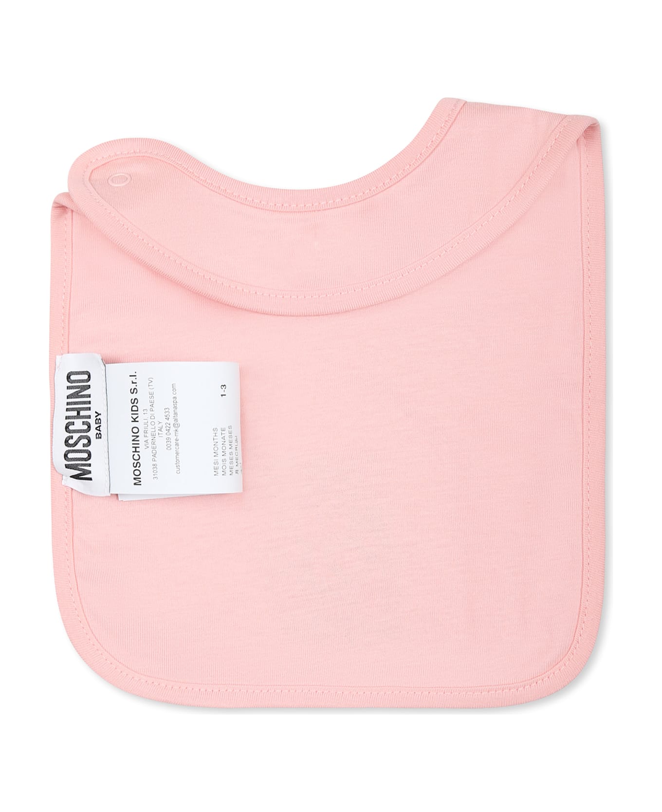 Moschino Pink Set For Baby Girl With Teddy Bear - Pink