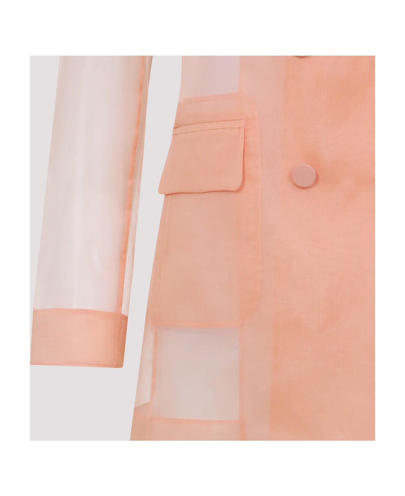 Max Mara Pianoforte Esopo Double Breasted Blazer - Pink