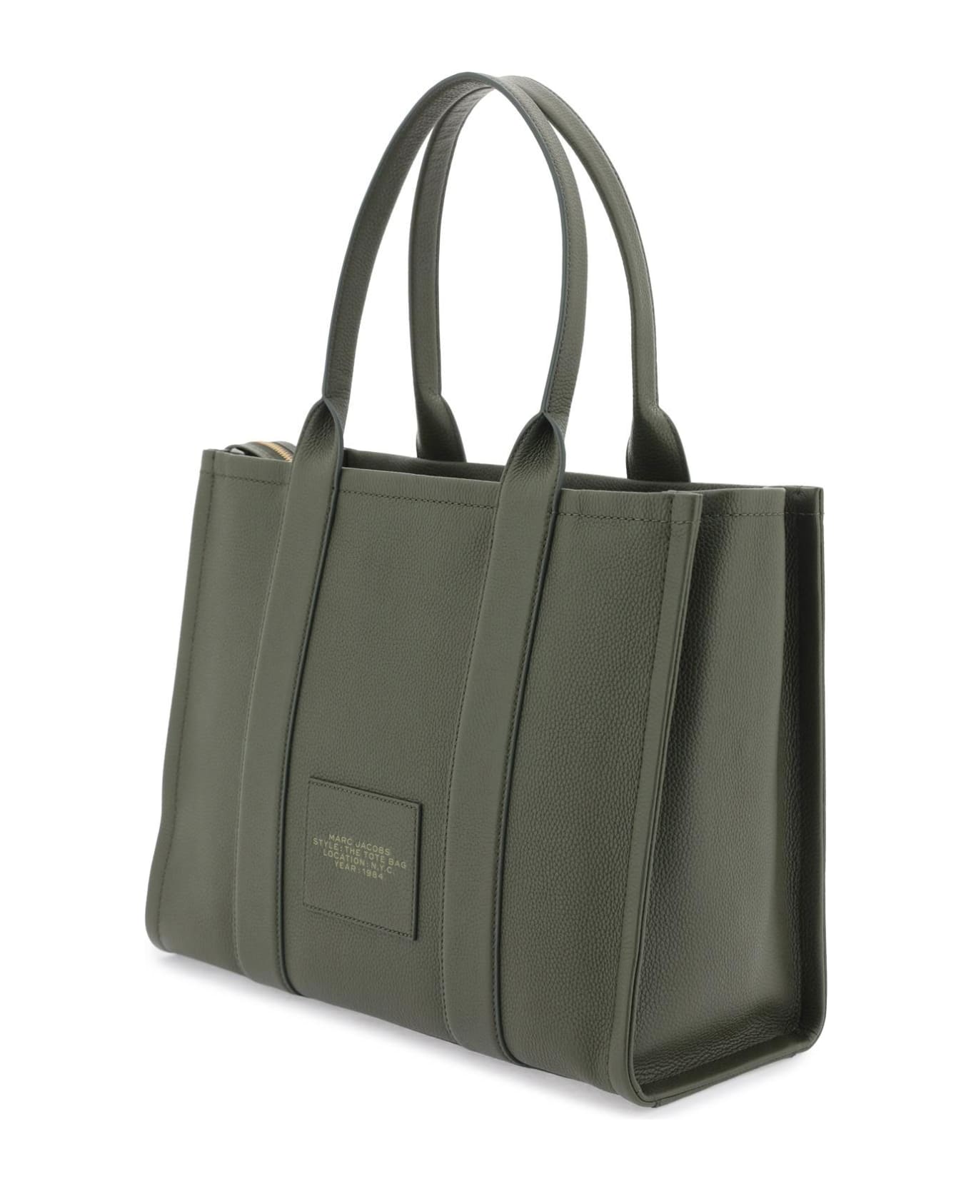 Marc Jacobs The Leather Large Tote Bag - FOREST (Green)