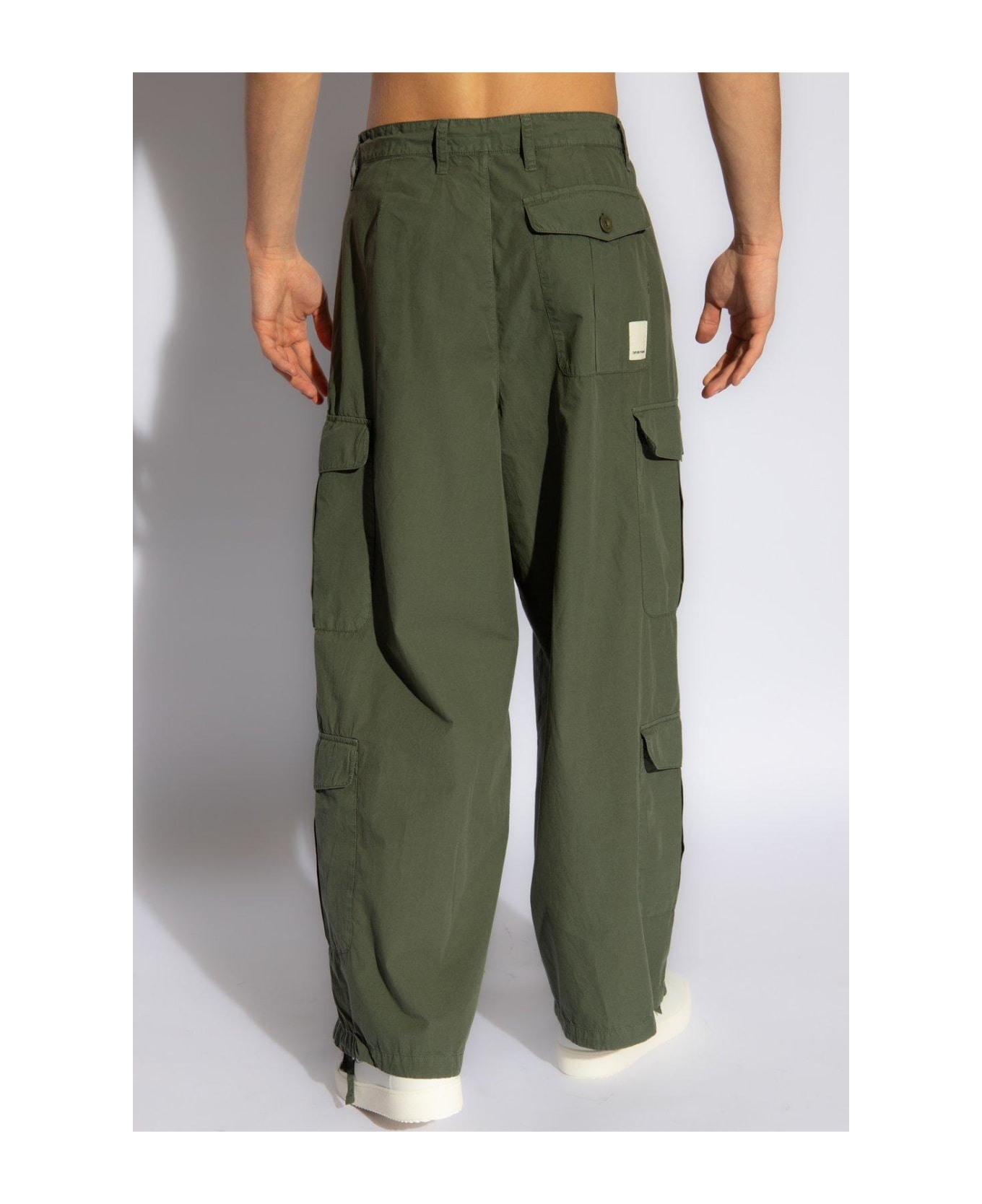 Emporio Armani Cargo Trousers - GREEN