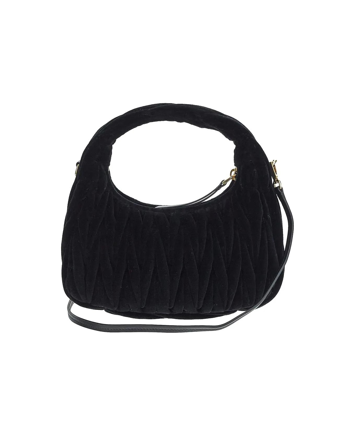 Miu Miu Hobo Bag - Black