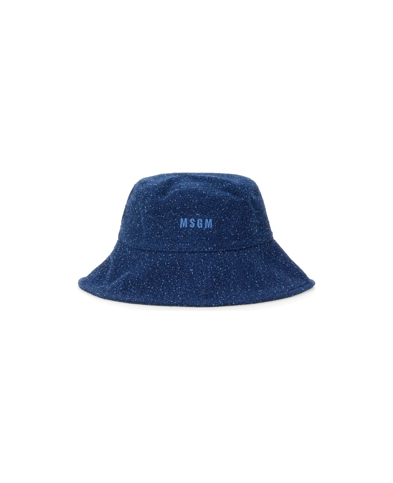 MSGM Hat With Logo - DENIM