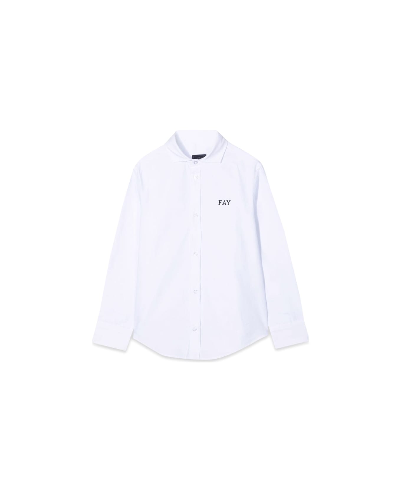 Fay Fabric Shirts - WHITE