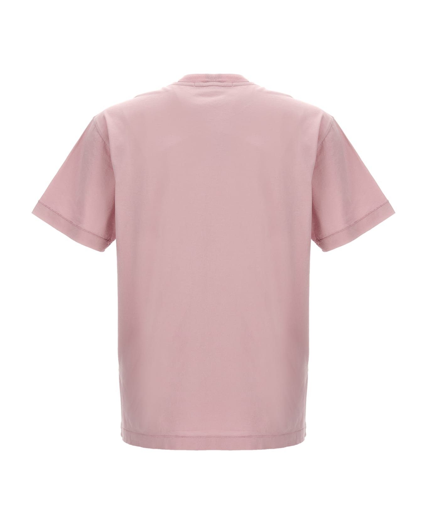 Stone Island Patch Tee T-shirt - Pink & Purple
