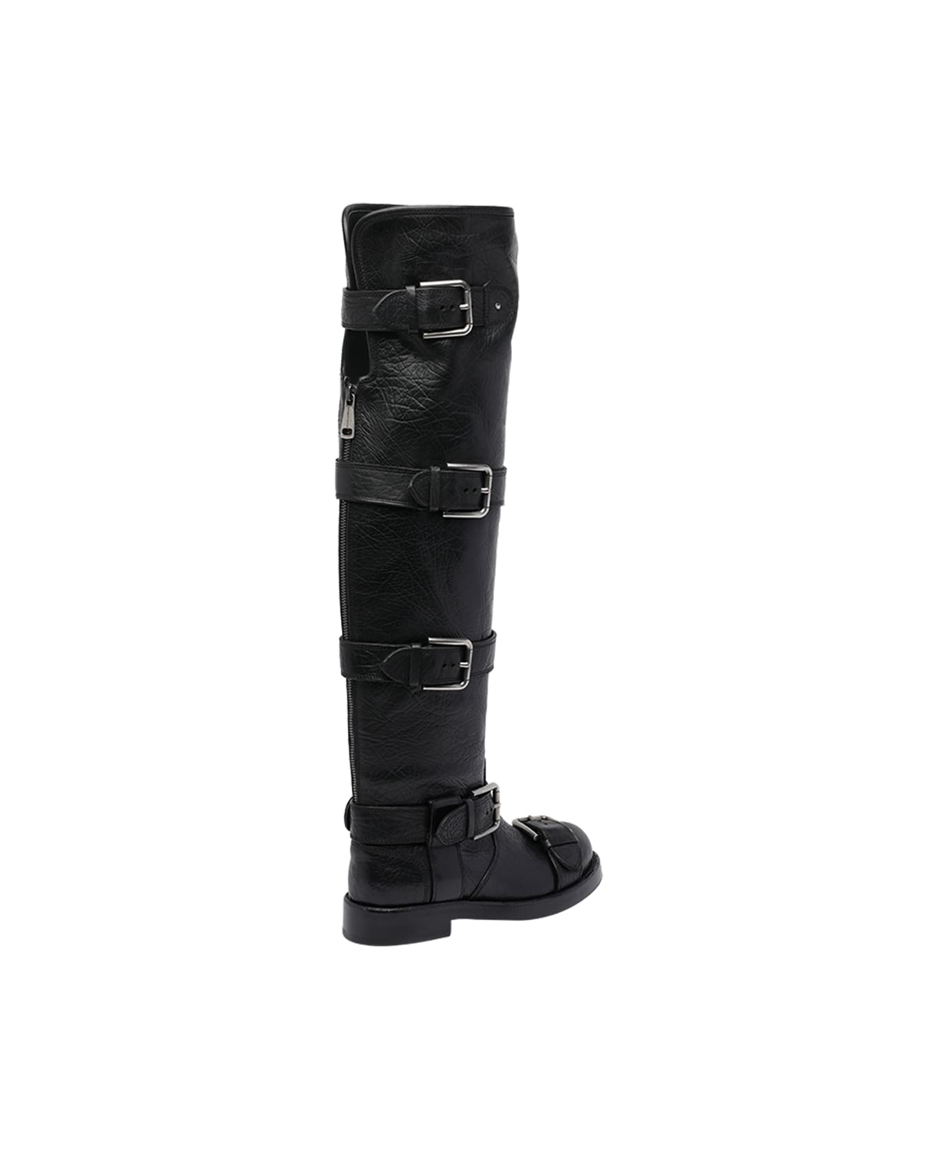 Dolce 
Gabbana Horse Boots - Black
