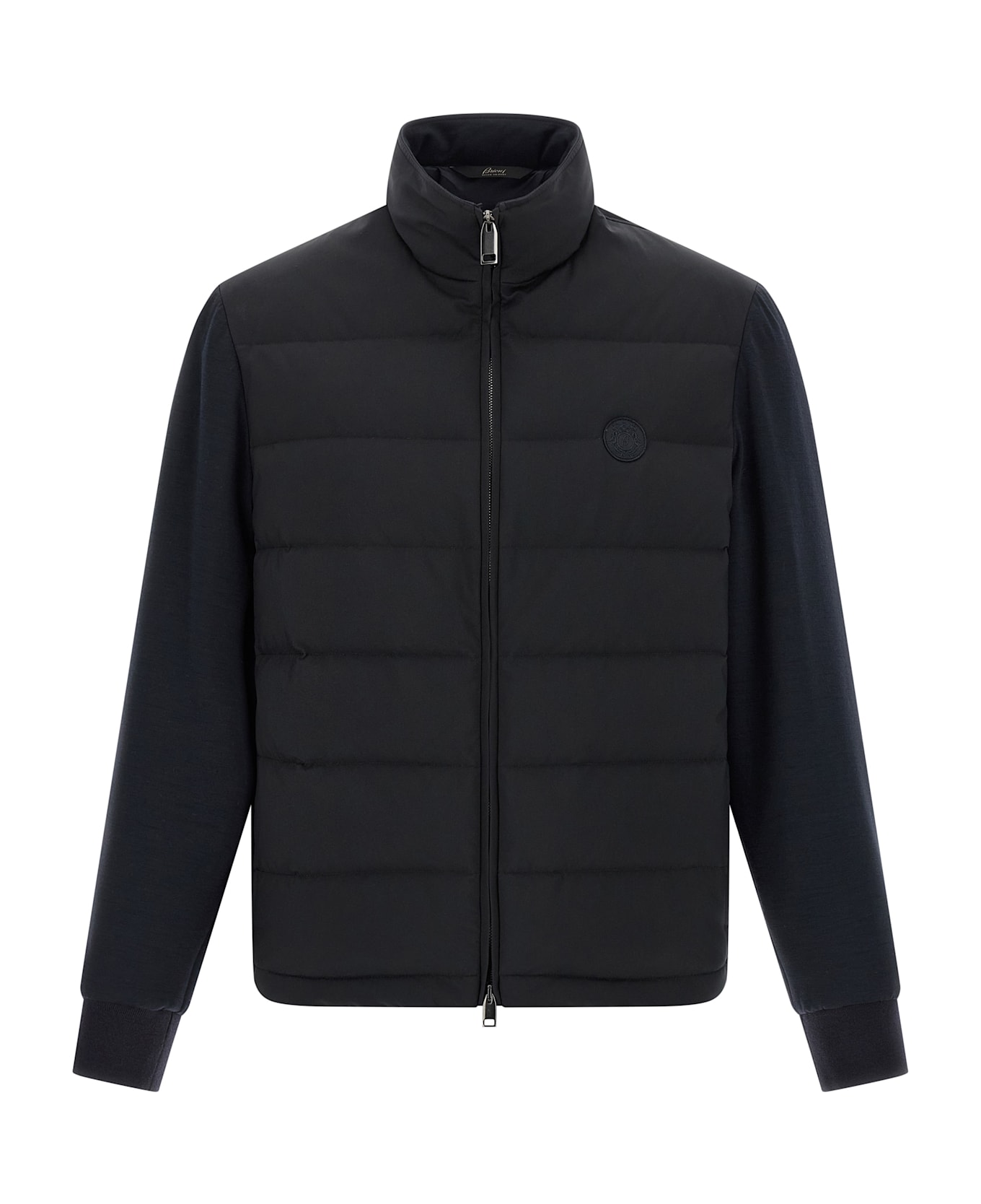 Brioni 
mix Material
 Jacket - Blue