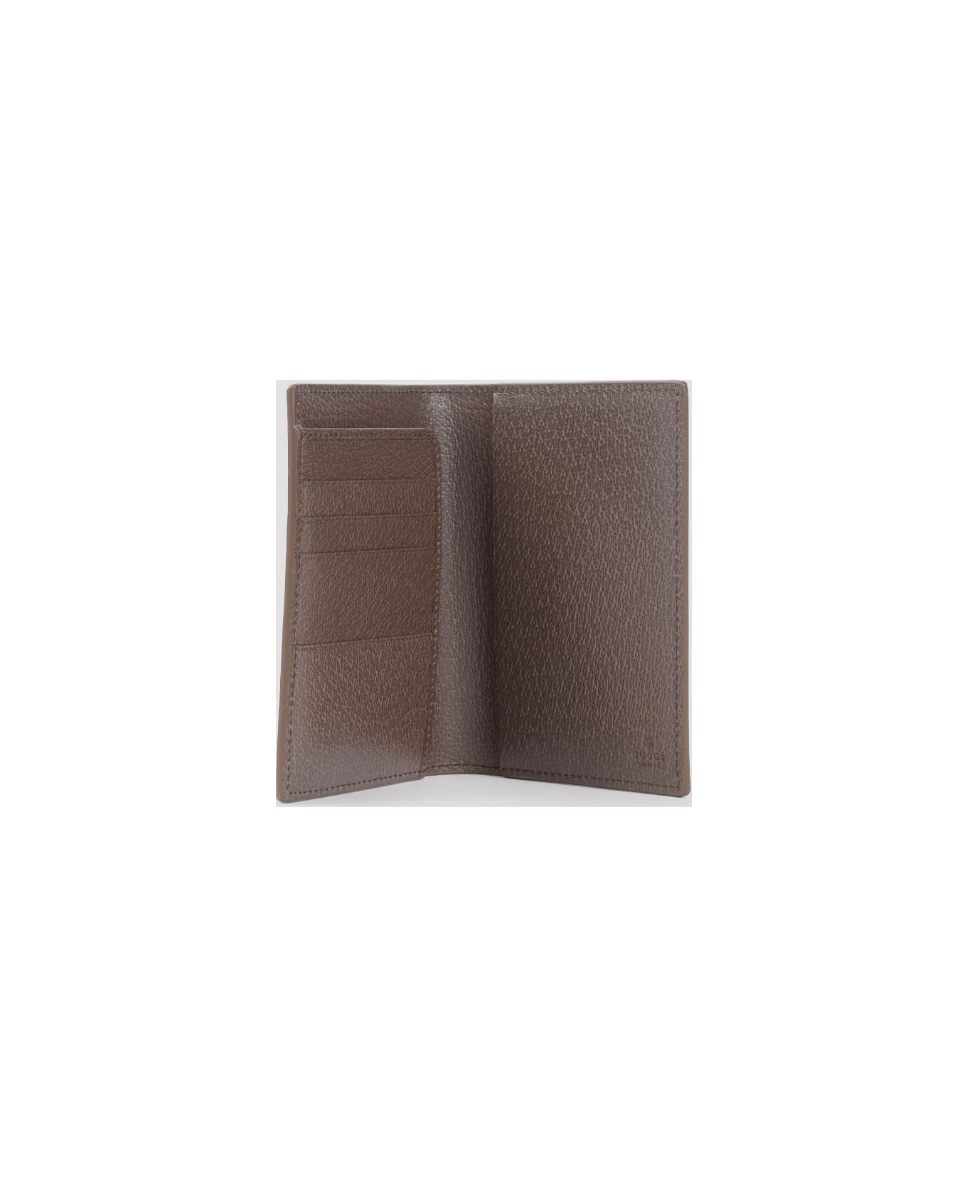 Gucci Gg Supreme Passport Case - Be Ebony N Acer Ebon