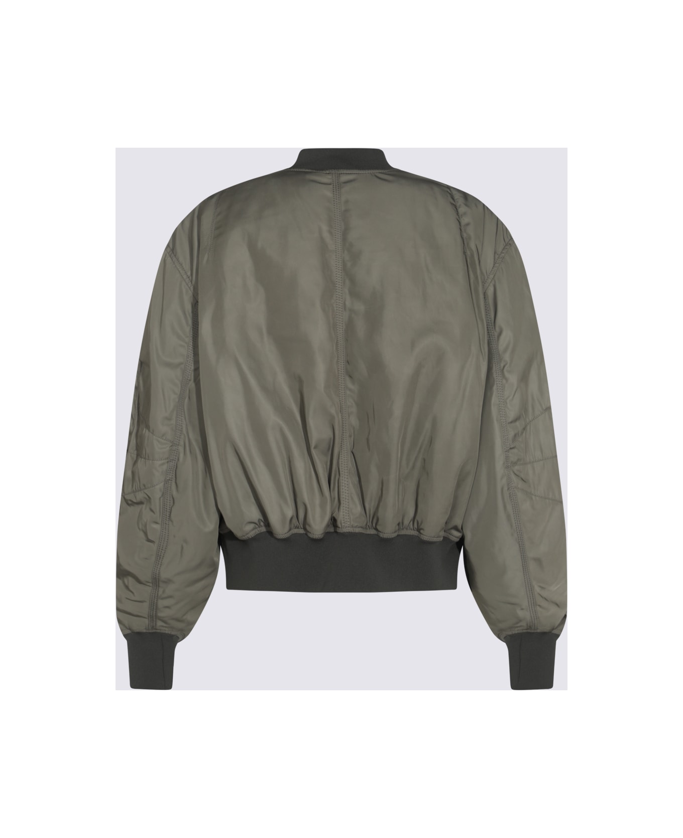 The Attico Dark Green Casual Jacket - Green