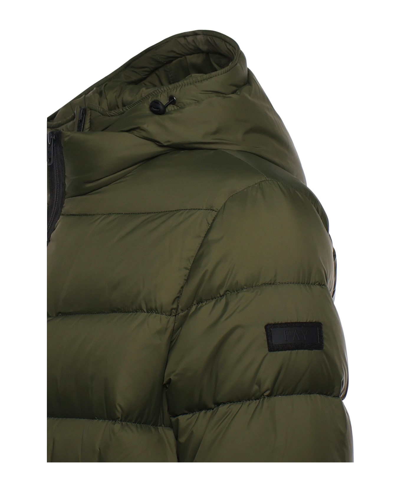 Fay Double-front Nylon Down Jacket - MOSS