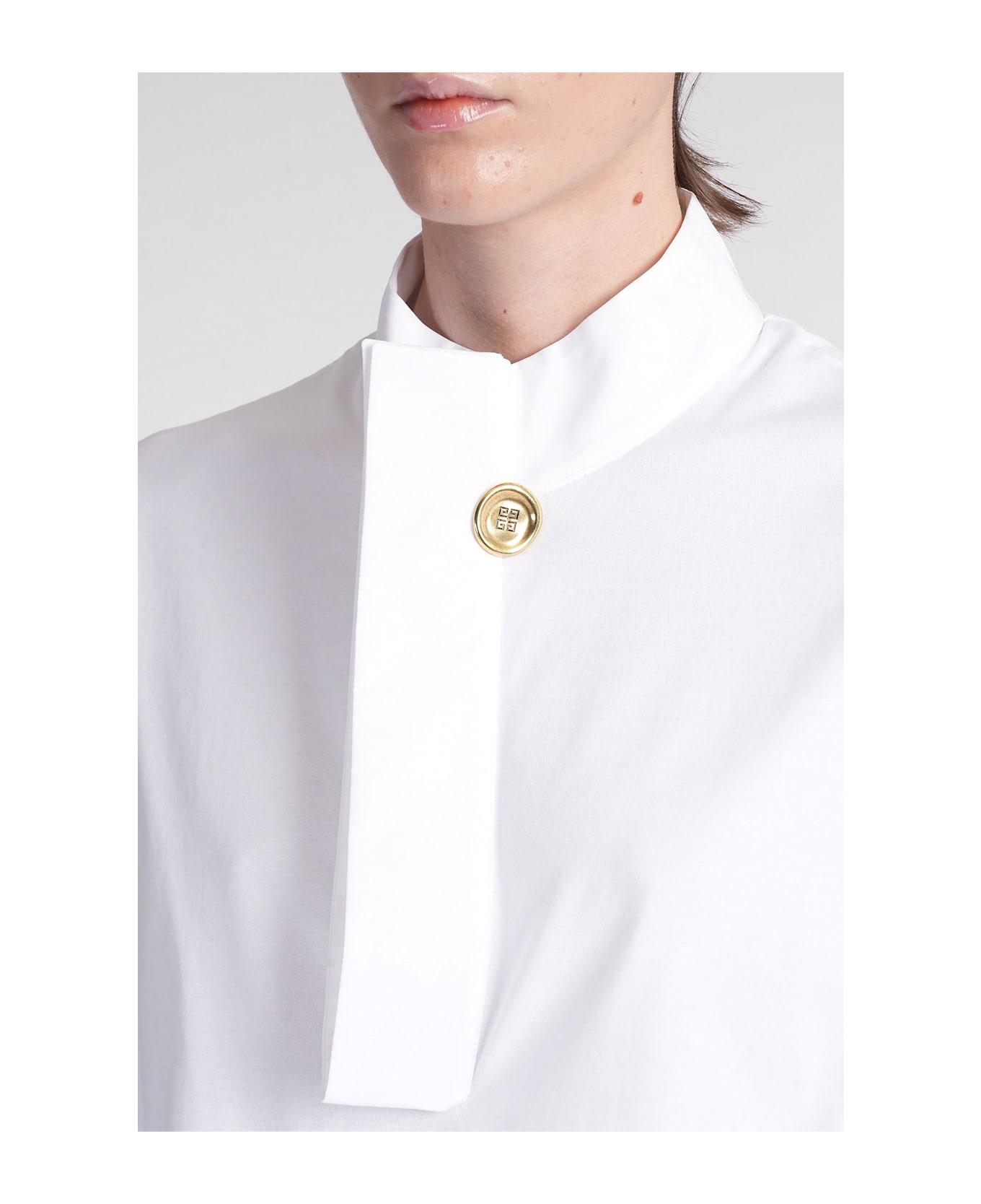 Givenchy T-shirt In White Cotton - white