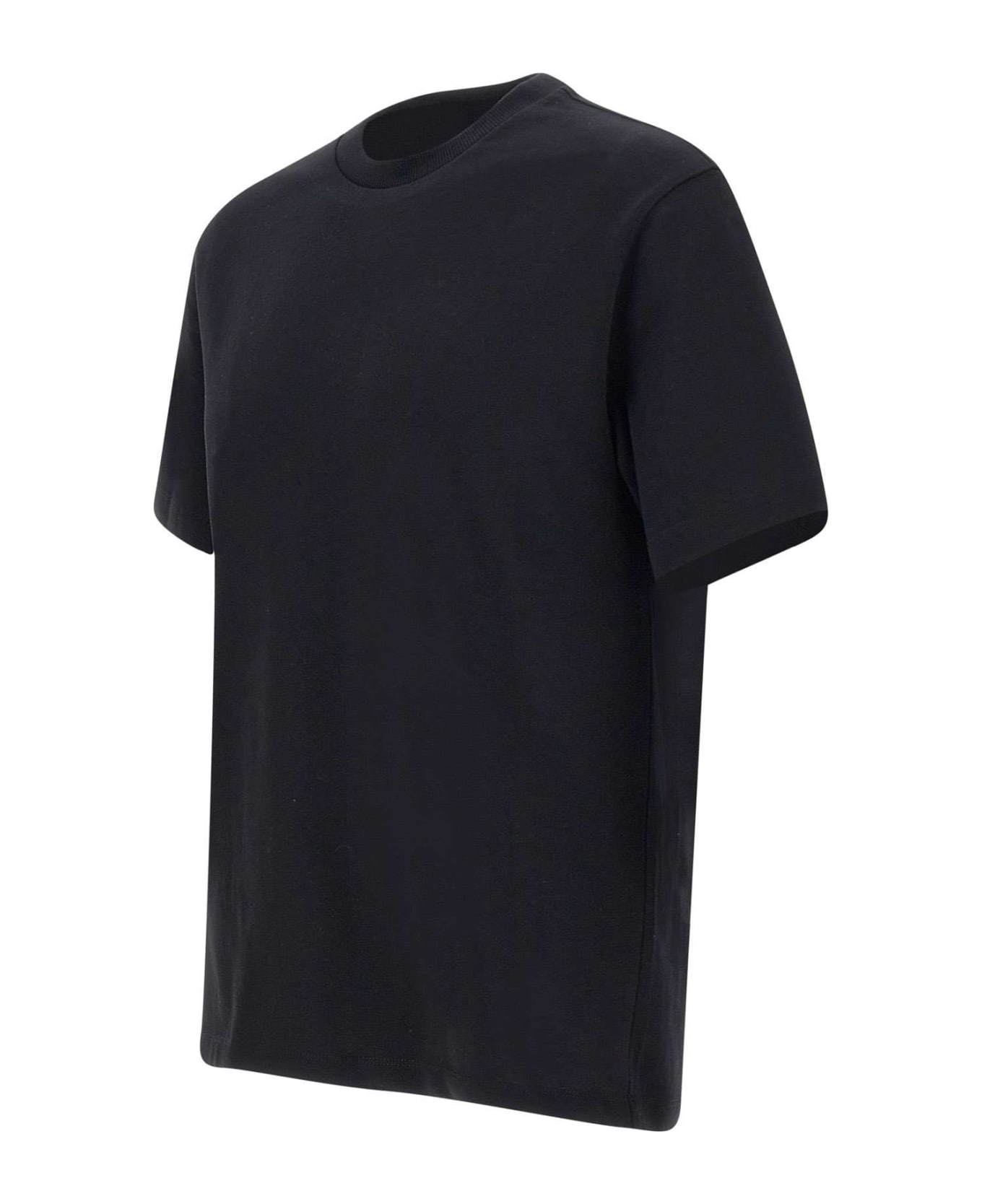 Emporio Armani Cotton T-shirt - BLACK シャツ