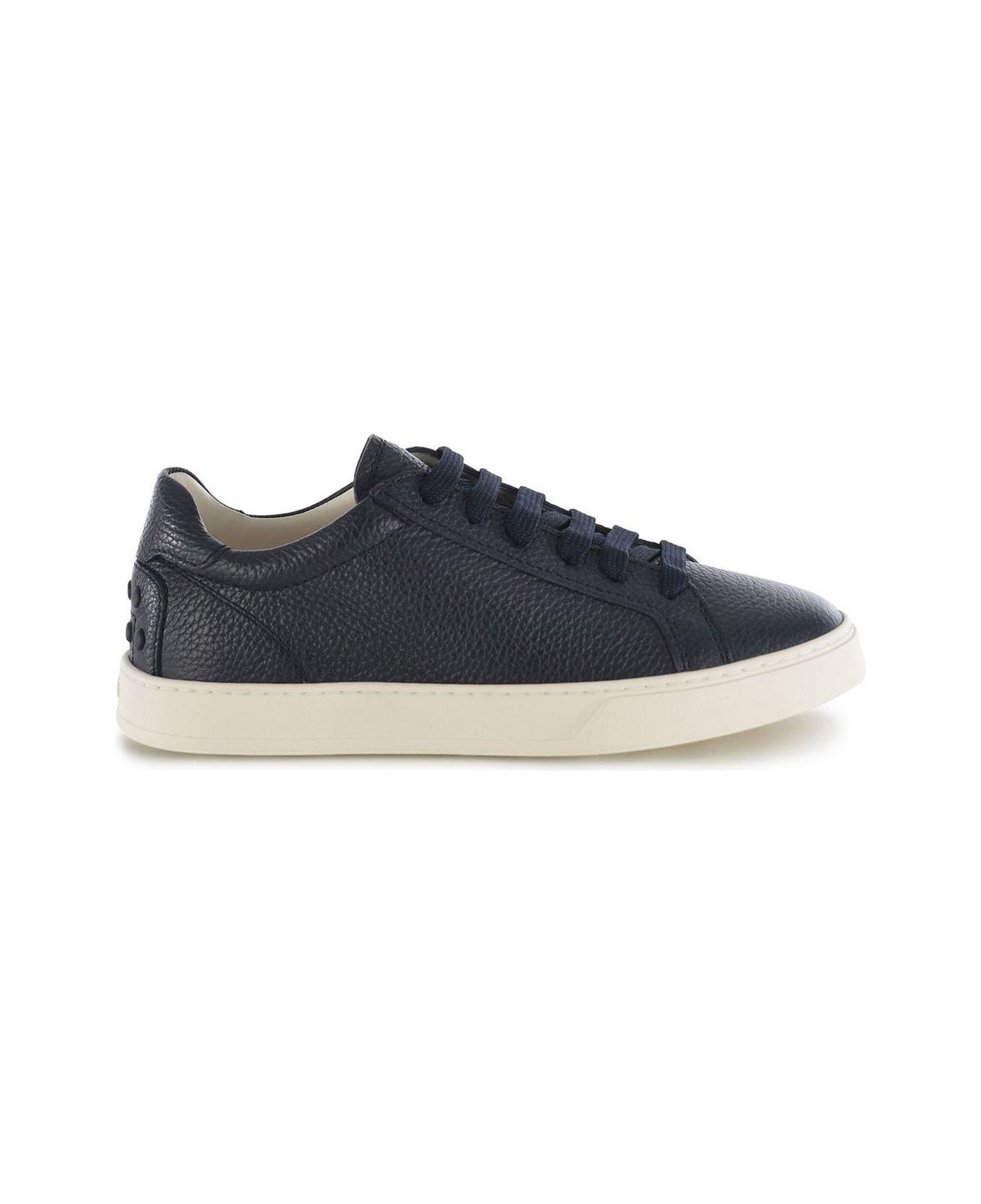 Tod's Allacciata Cassetta Lace-up Sneakers - Blue