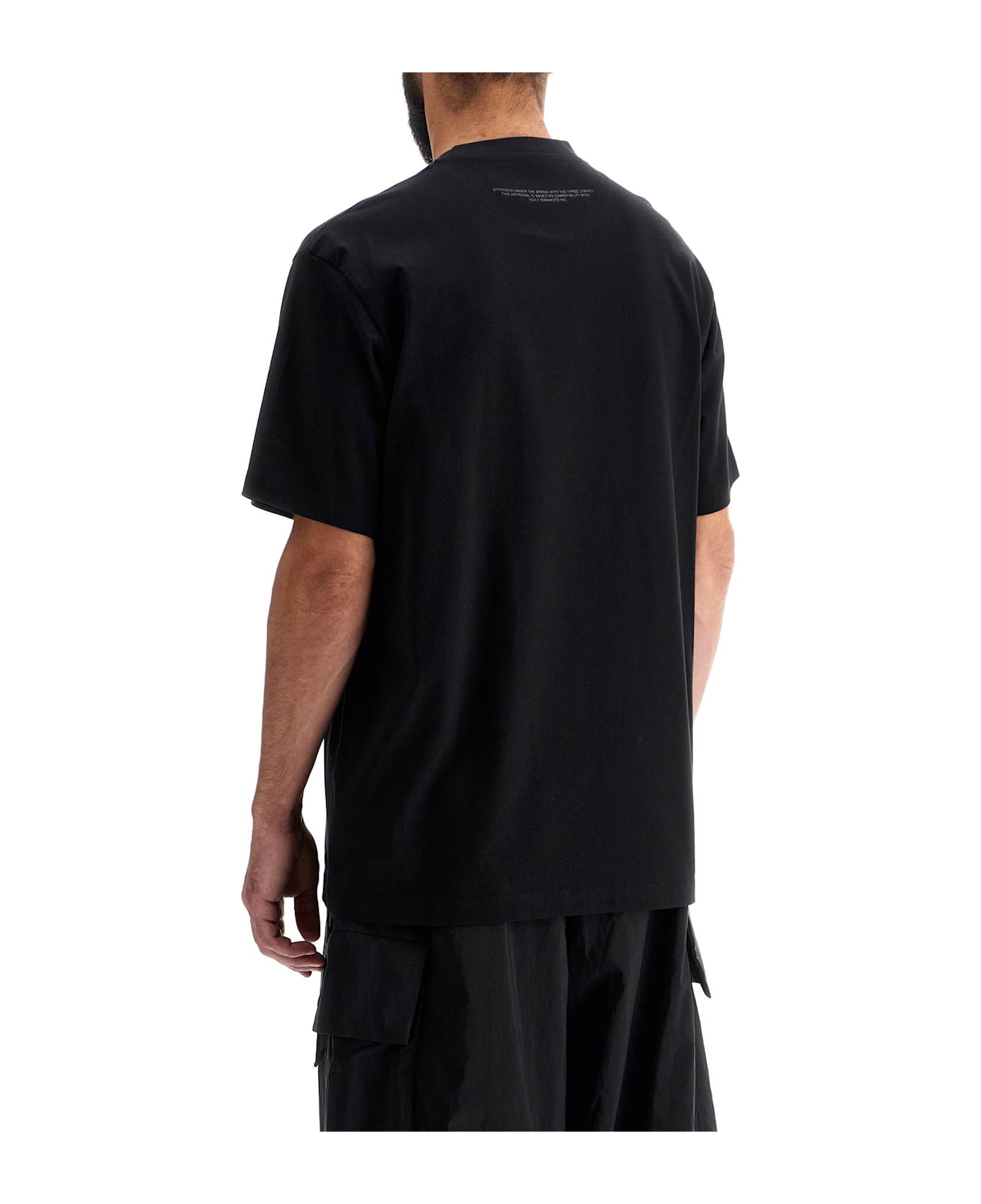 Y-3 Oversized Logo T - BLACK (Black)