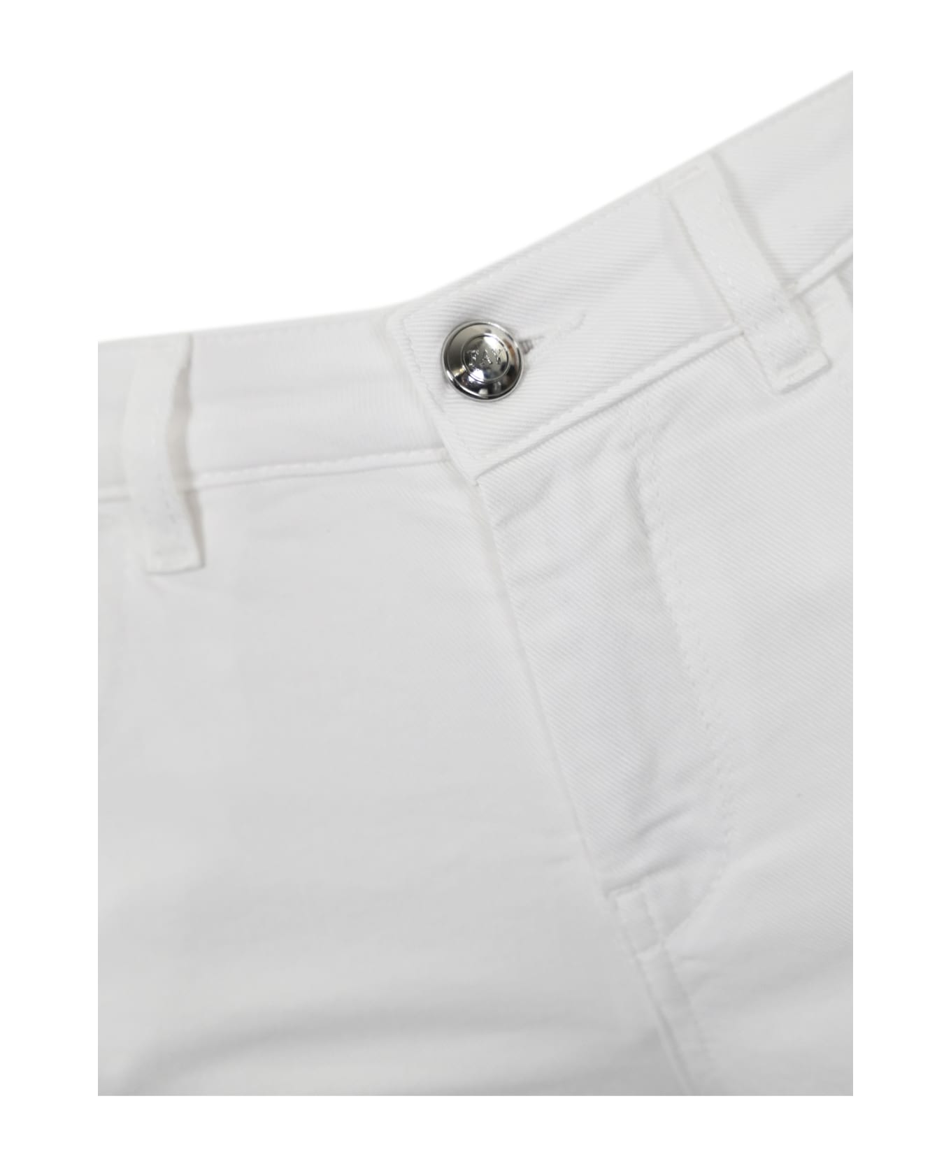 Fay Five Pocket Trousers - BIANCO ボトムス