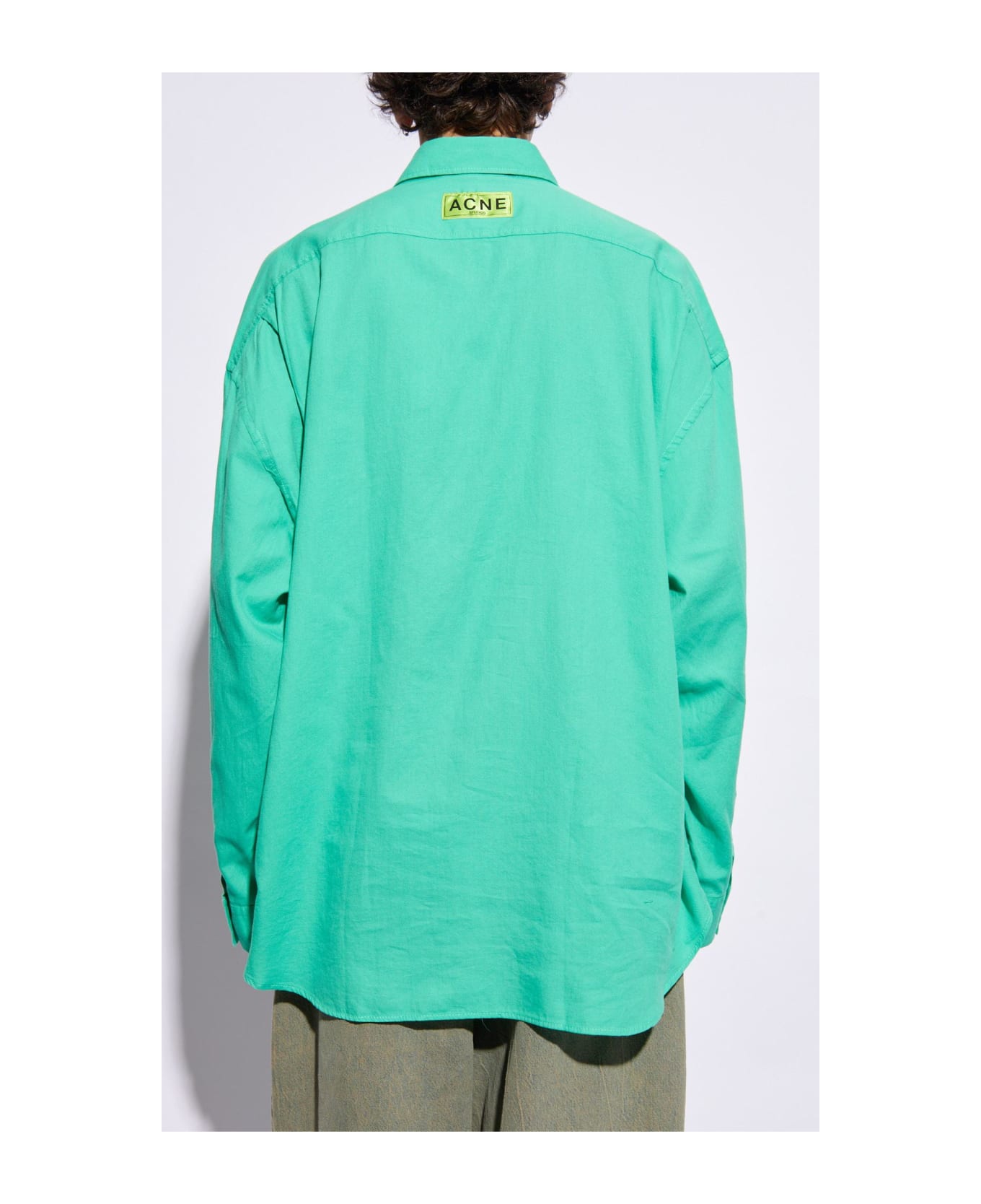 Acne Studios Cotton Shirt - GREEN