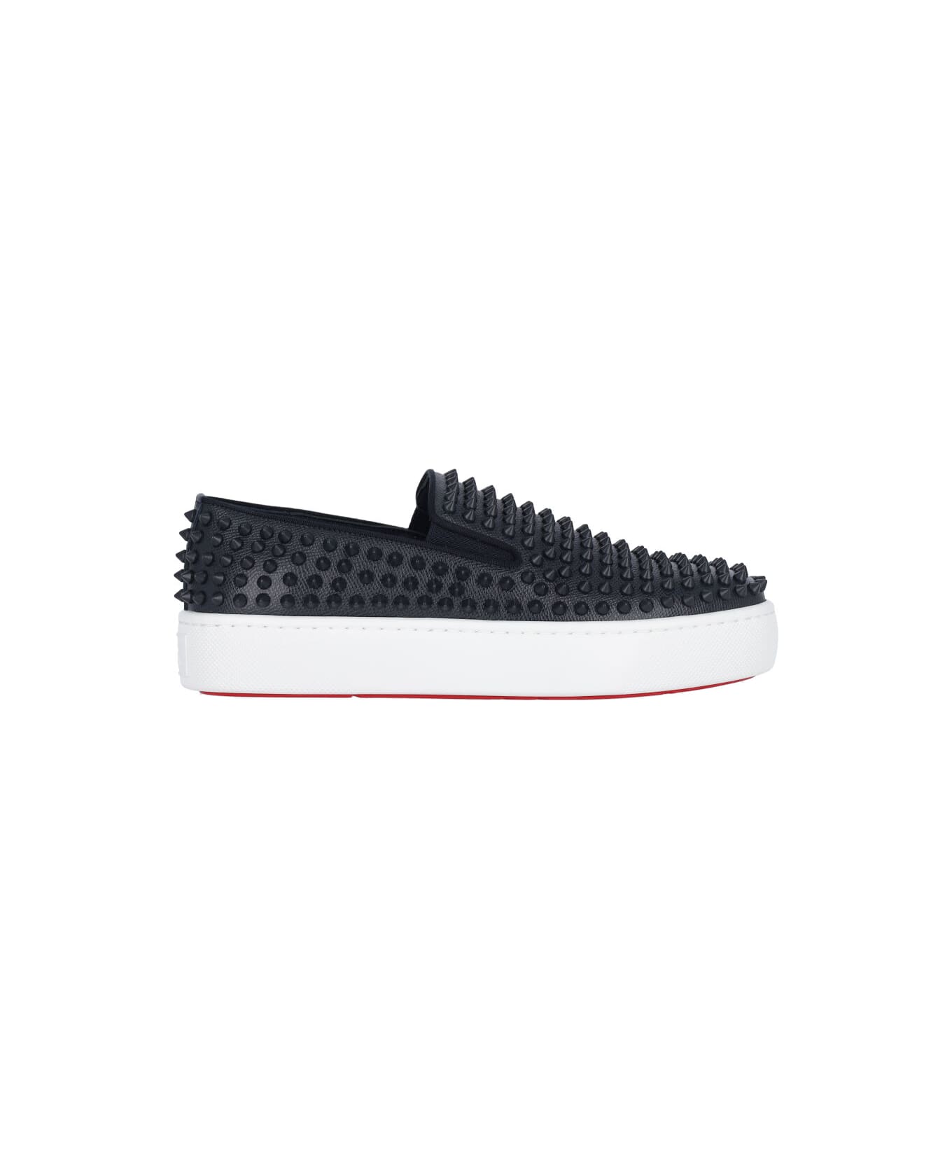 Christian Louboutin "spikeboat" Sneakers - Black  