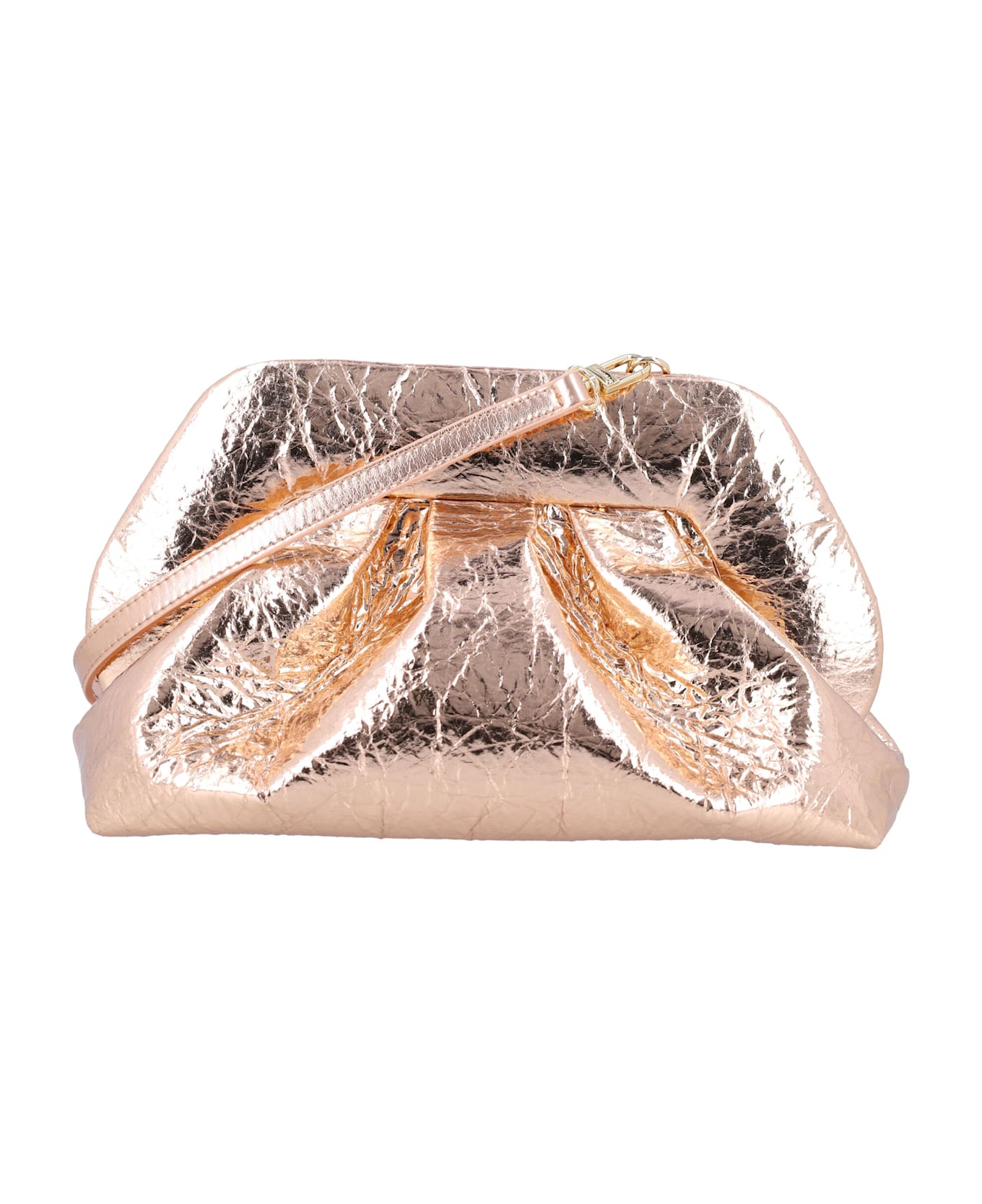 THEMOIRè Tia Pineapple Clutch - ROSE GOLD