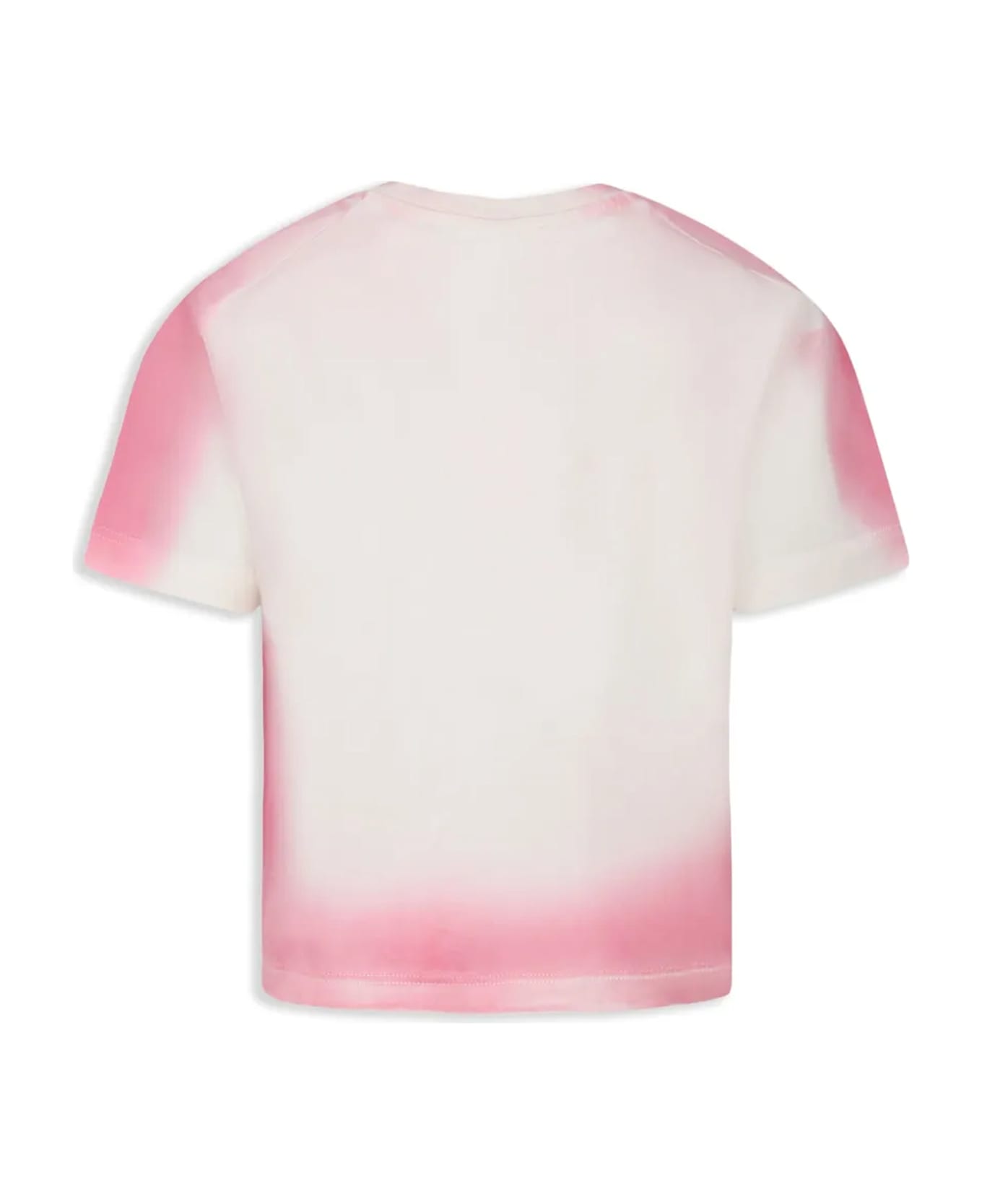 MSGM Pink T-shirt For Girl With Logo - Pink