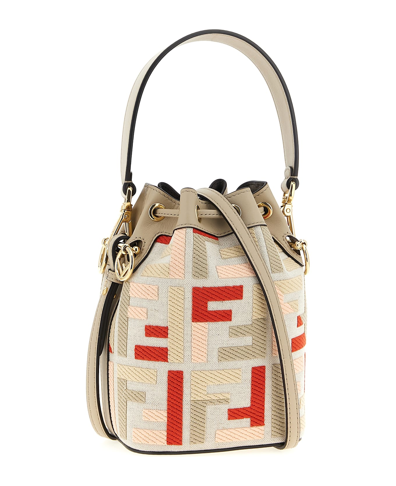 Fendi 
mon Tresor
 Mini Bucket Bag - Multicolor