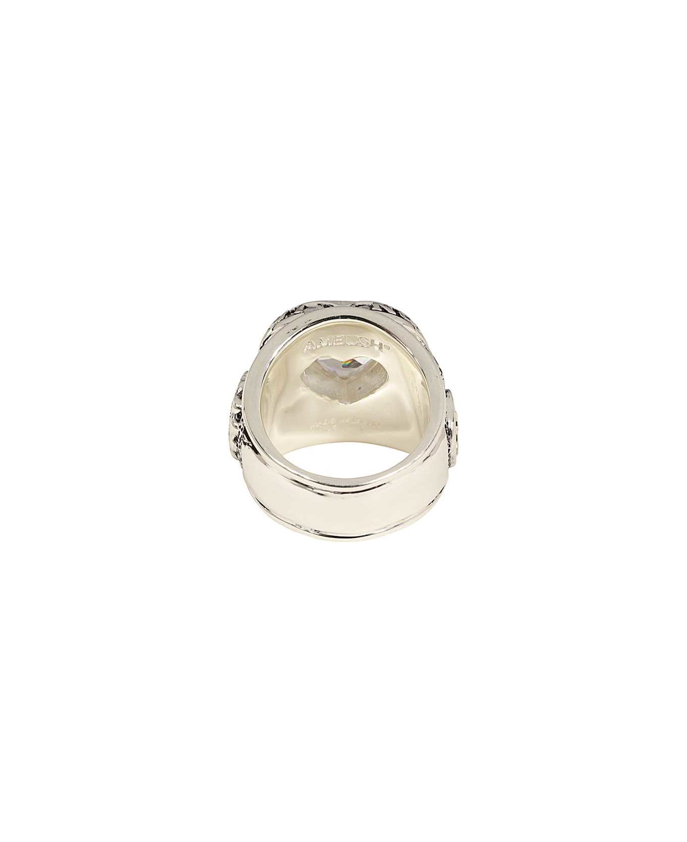 AMBUSH Stone Ring - Silver