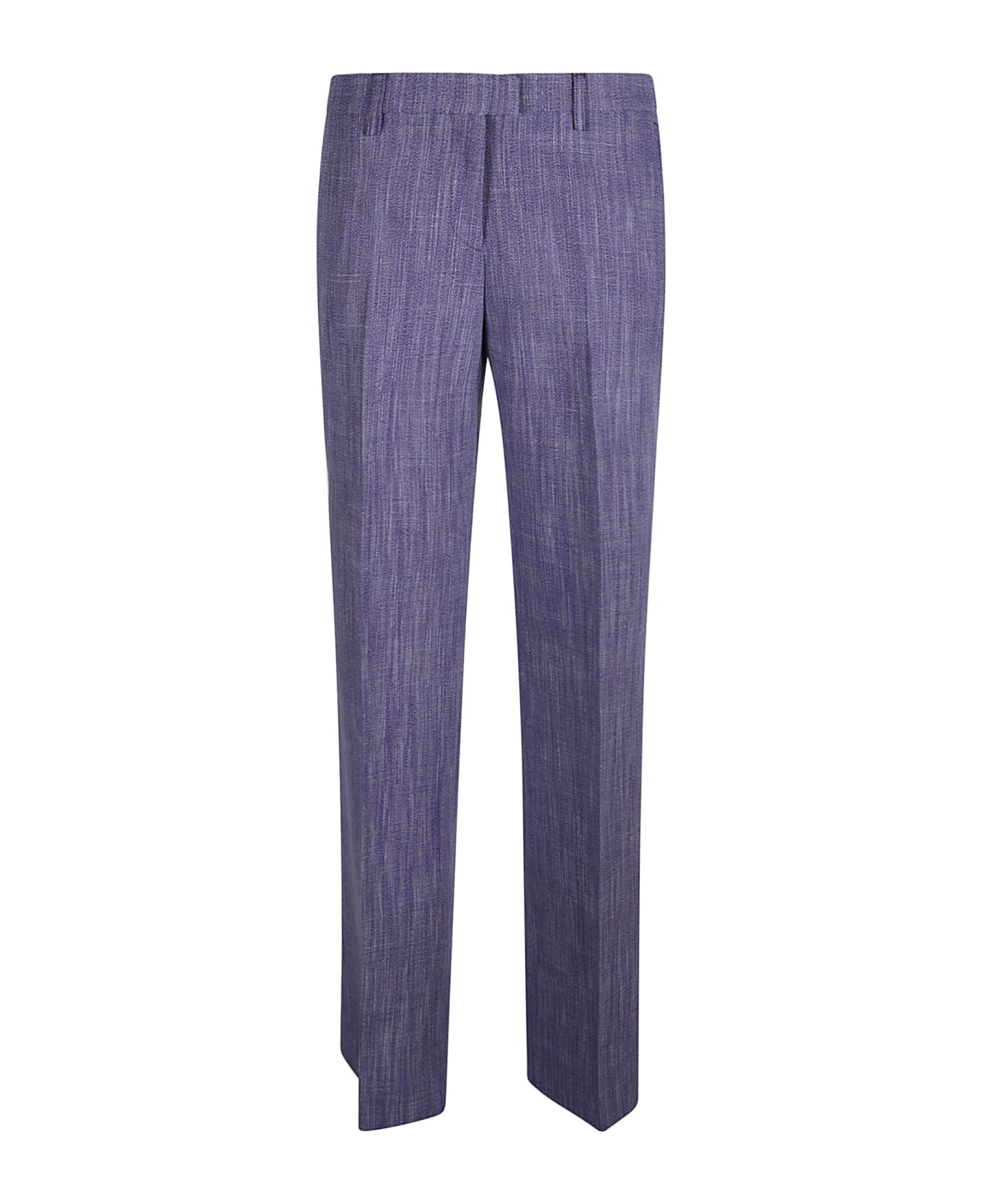 Etro Wrap Waist Trousers - Violet ボトムス