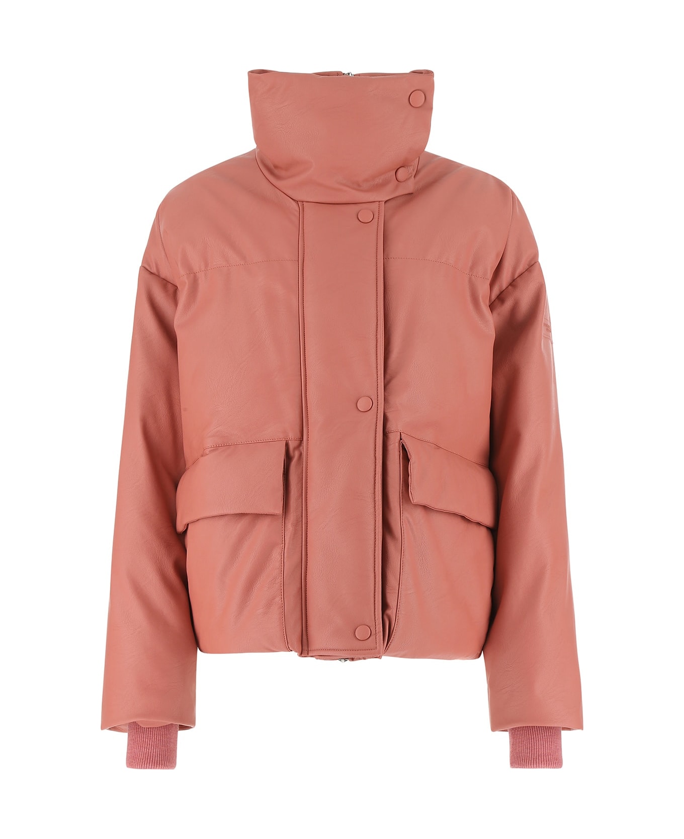 Stella McCartney Dark Pink Alter Mat Padded Jacket - 6802