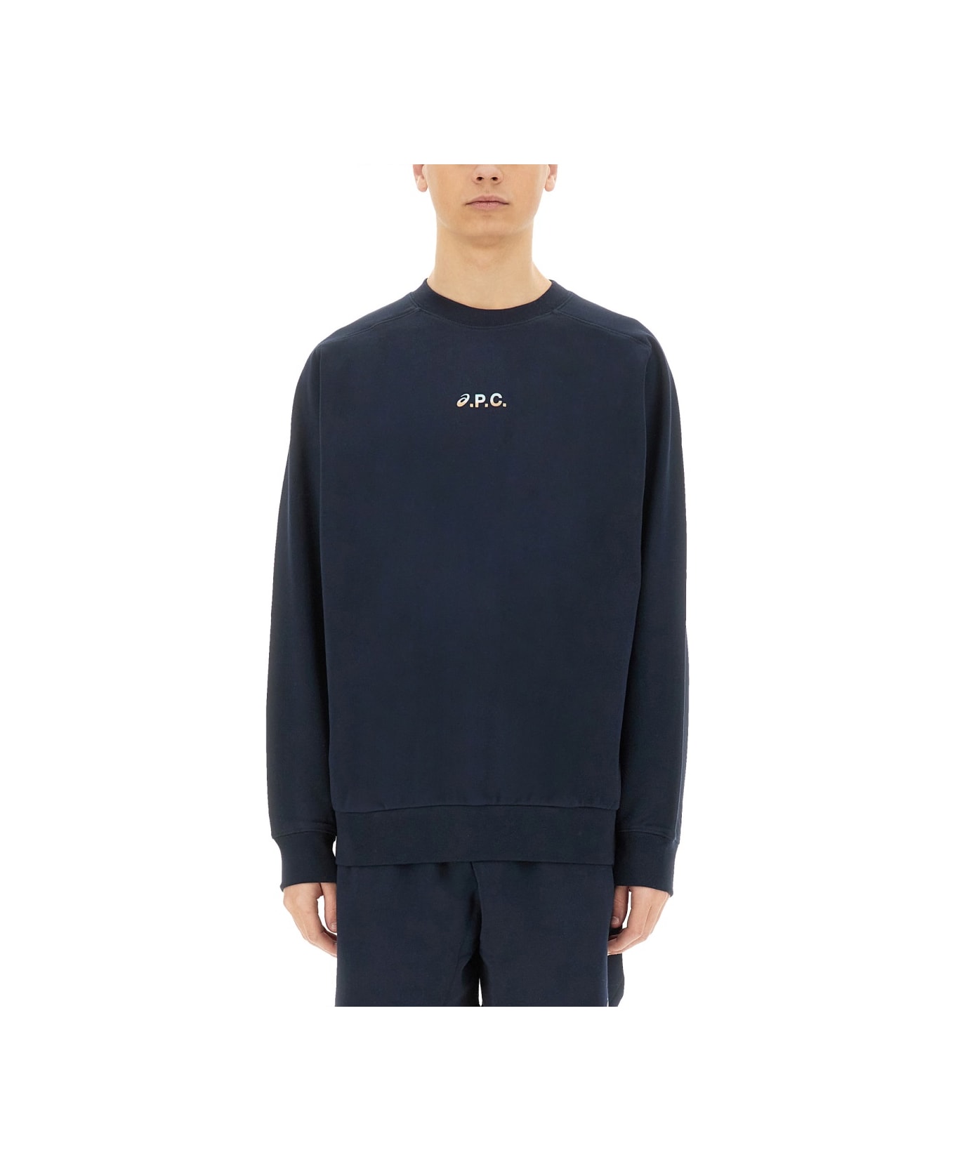 Asics "lake" Sweatshirt - BLUE