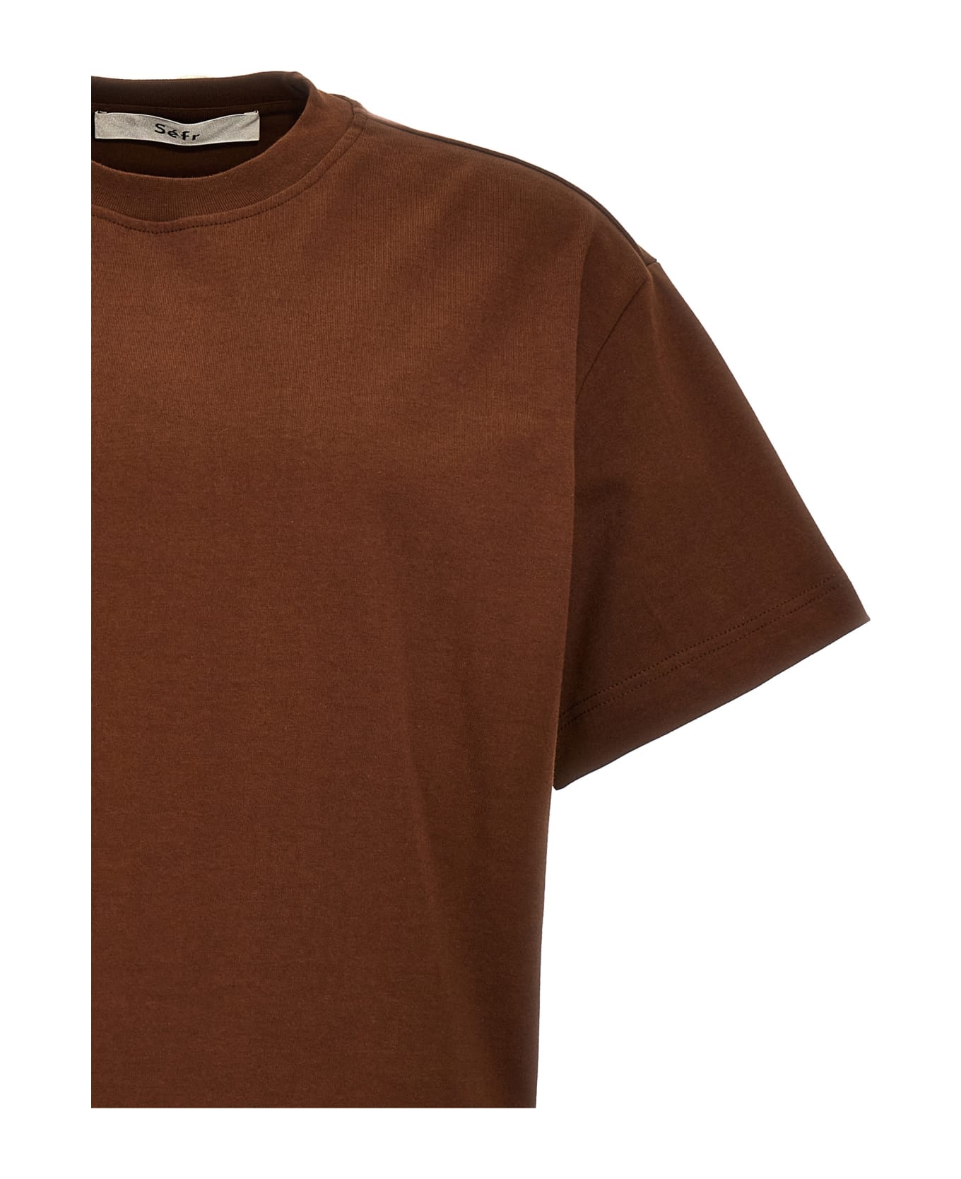 Séfr 'atelier' T-shirt - Brown