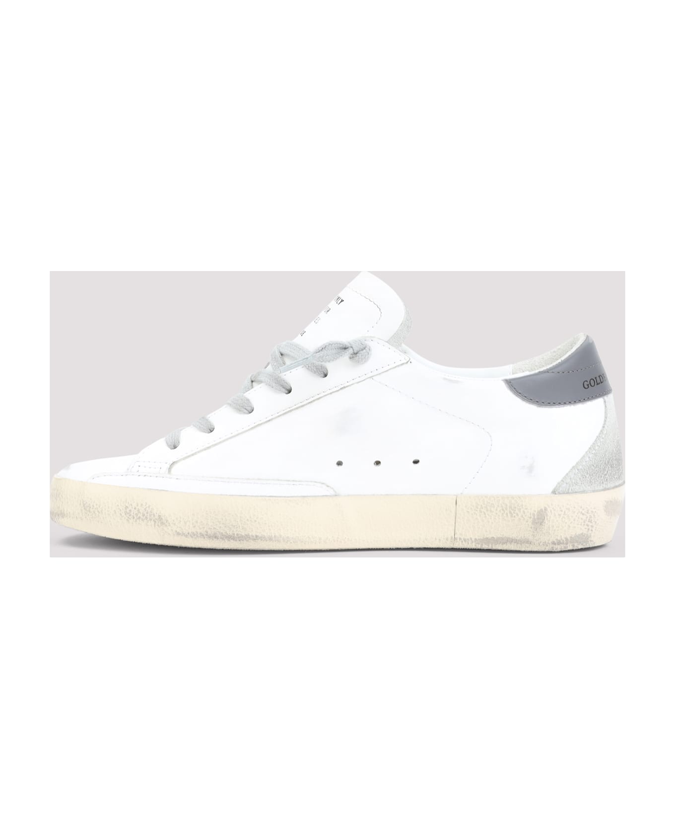 Golden Goose Superstar Sneakers - White Ice Dark Gray