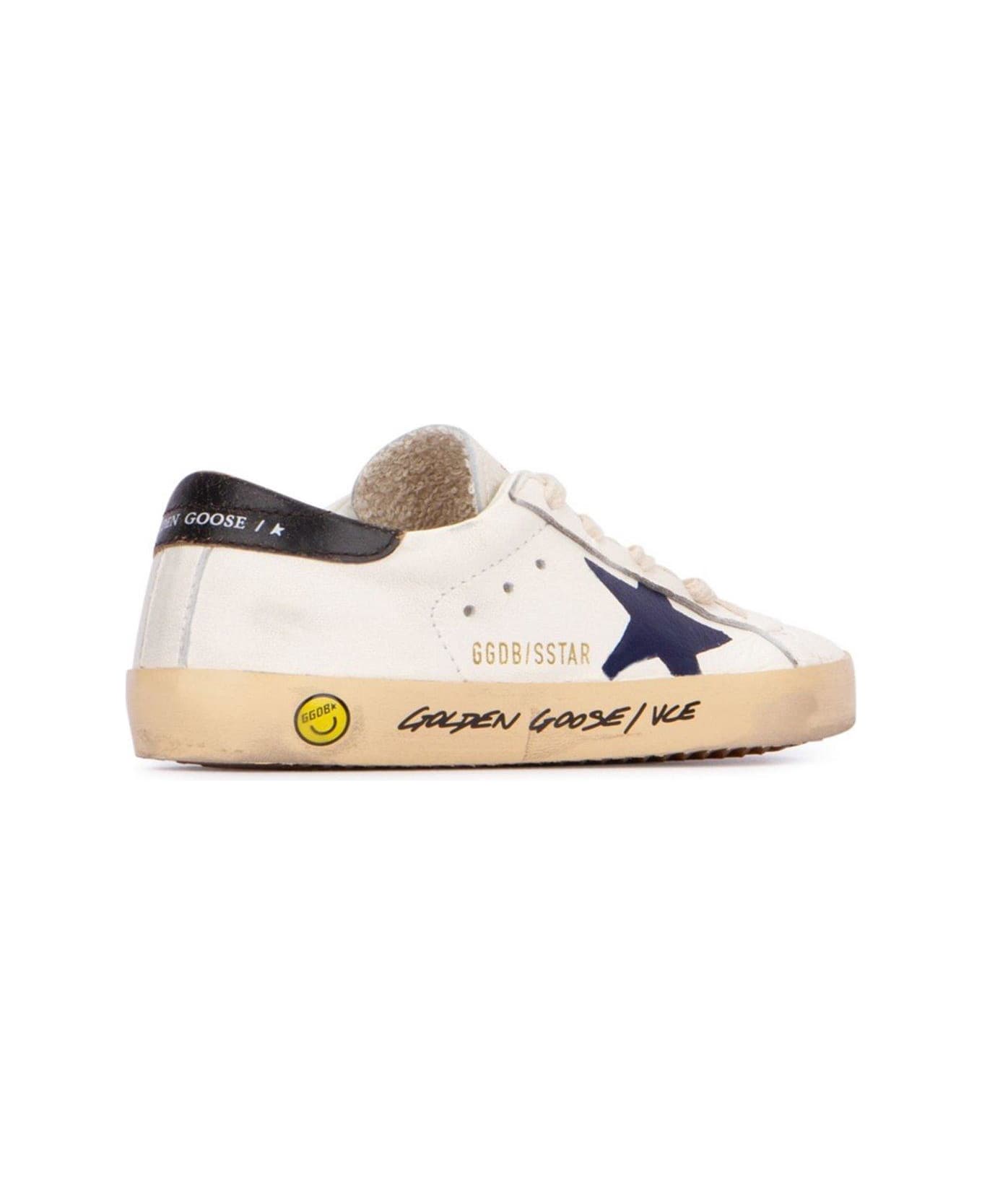 Golden Goose Superstar Lace-up Sneakers - White