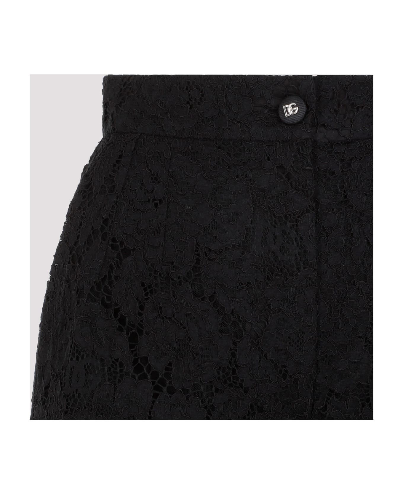 Dolce & Gabbana Lace Pants - Nero