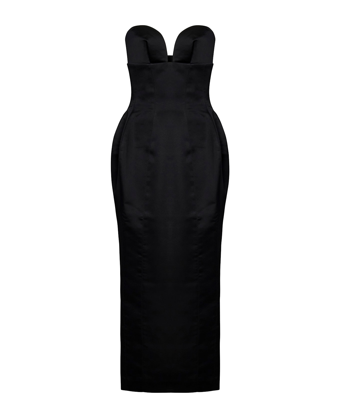 Monot Midi Dress - Black