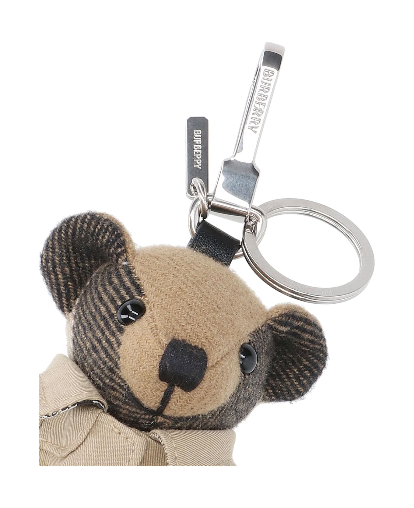 Burberry Charm Keychain Bear "thomas" - Beige