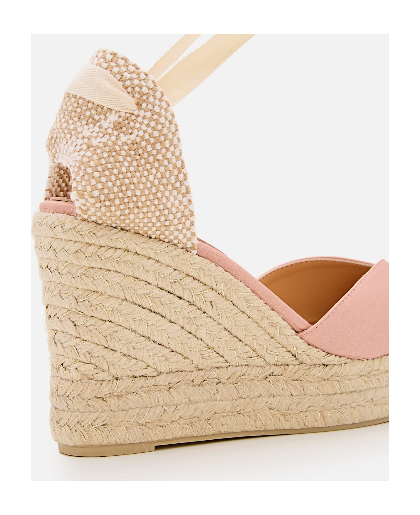 Castañer Espadrillas Wedge - Pink