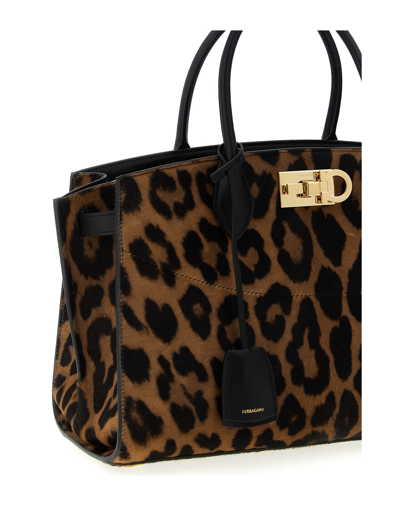 Ferragamo 
new Ferragamo Studio Soft (l)
 Handbag - Brown トートバッグ