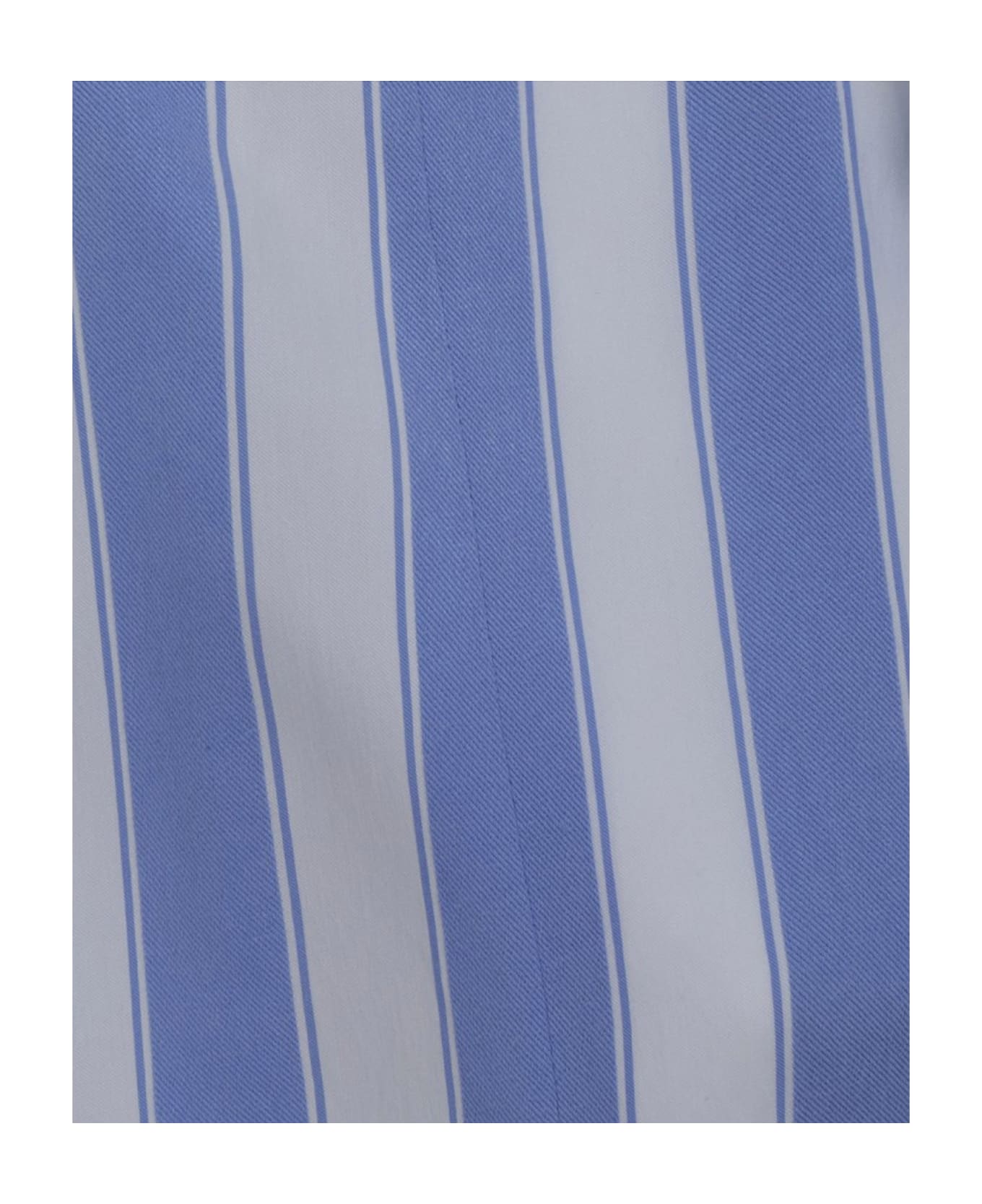 Balmain Striped Blouse - Blue