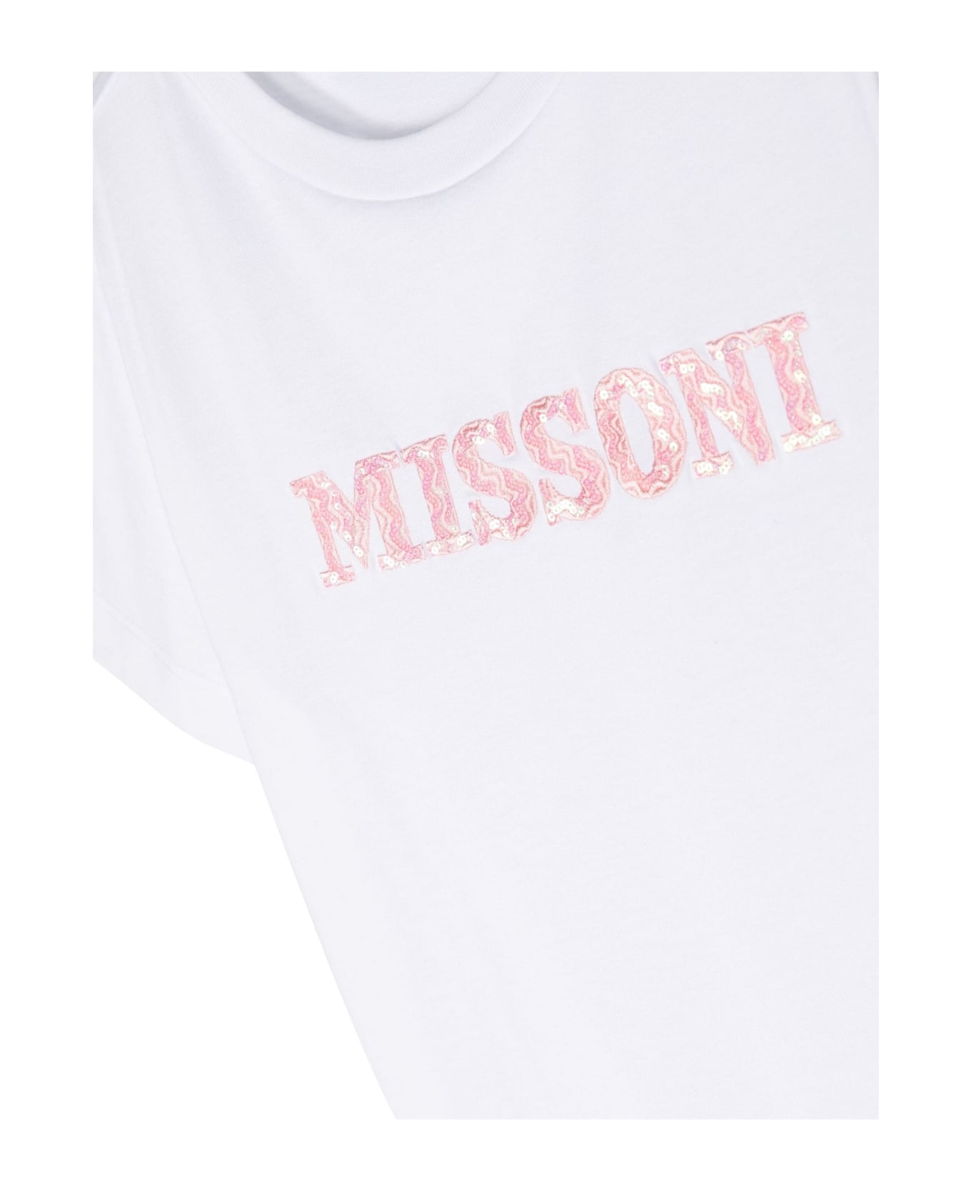 Missoni Kids Missoni T-shirts And Polos White - White Tシャツ＆ポロシャツ