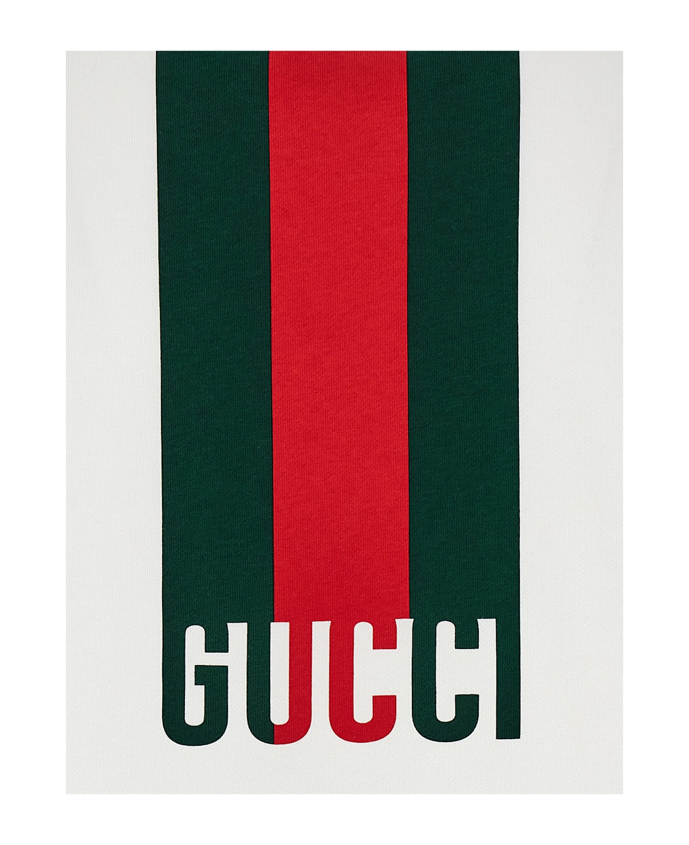 Gucci Nastro Web Hoodie - White