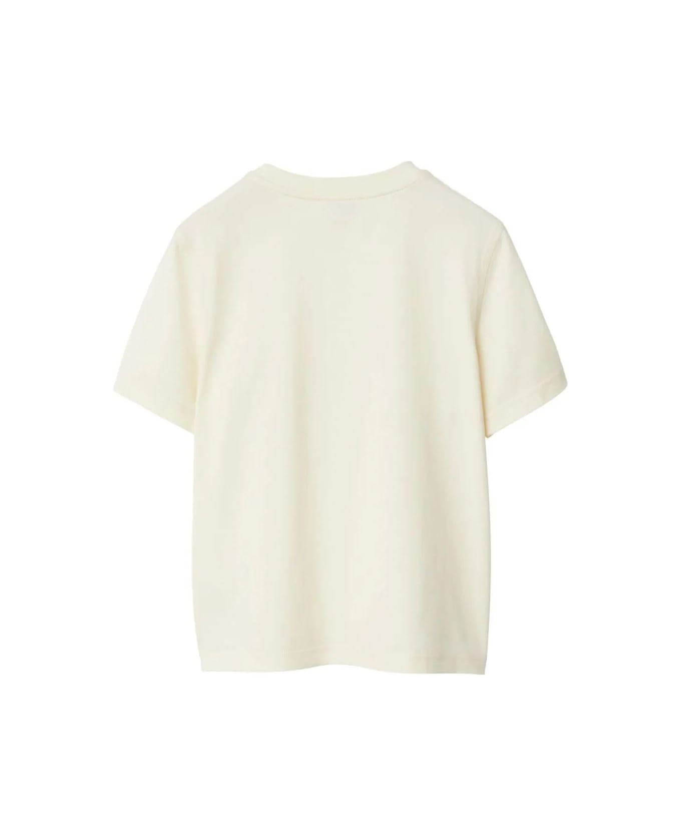 Burberry Kb5 Cedar Ekd Box T-shirt - Pale Cream