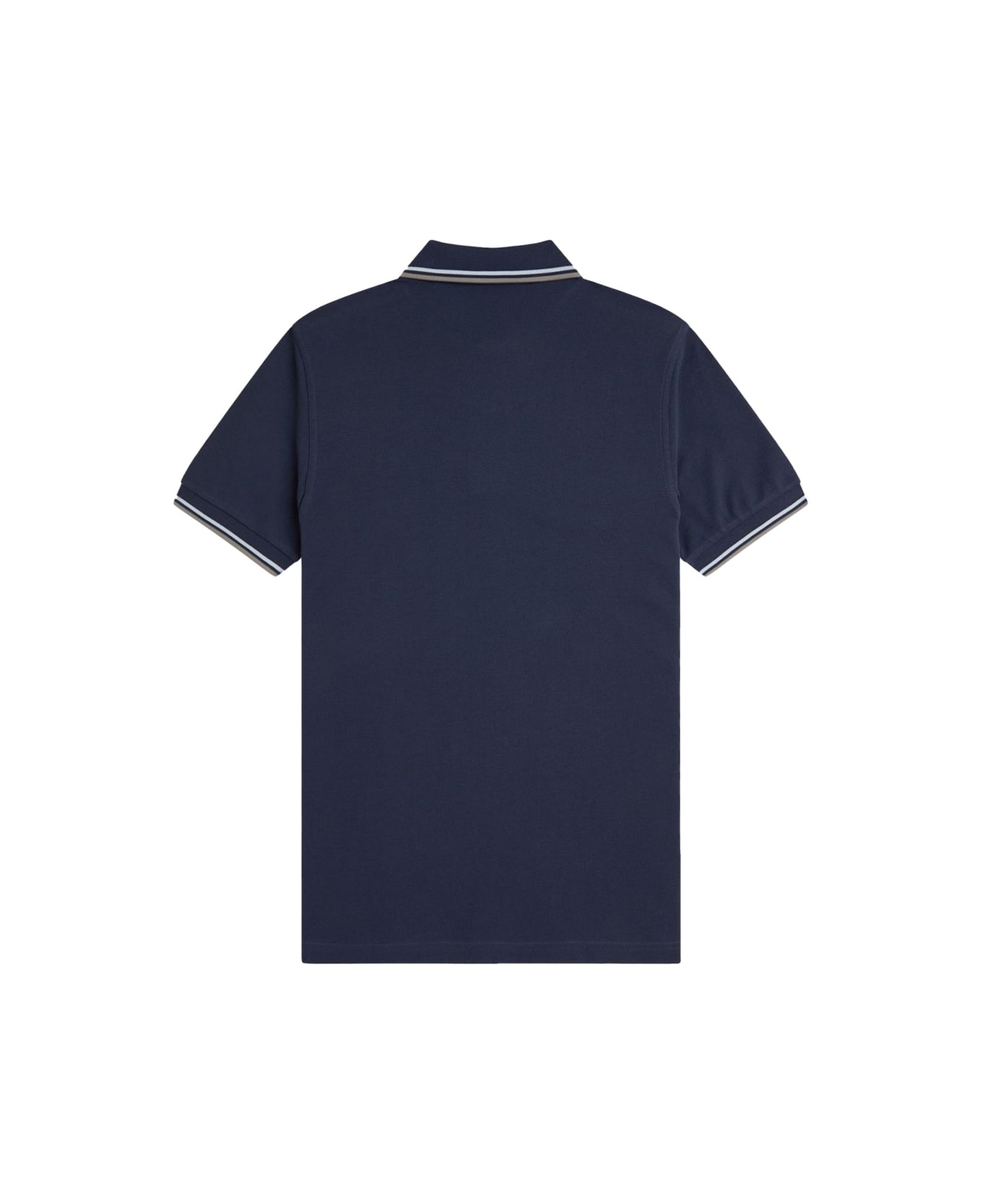 Fred Perry Polo With Logo - BLUE