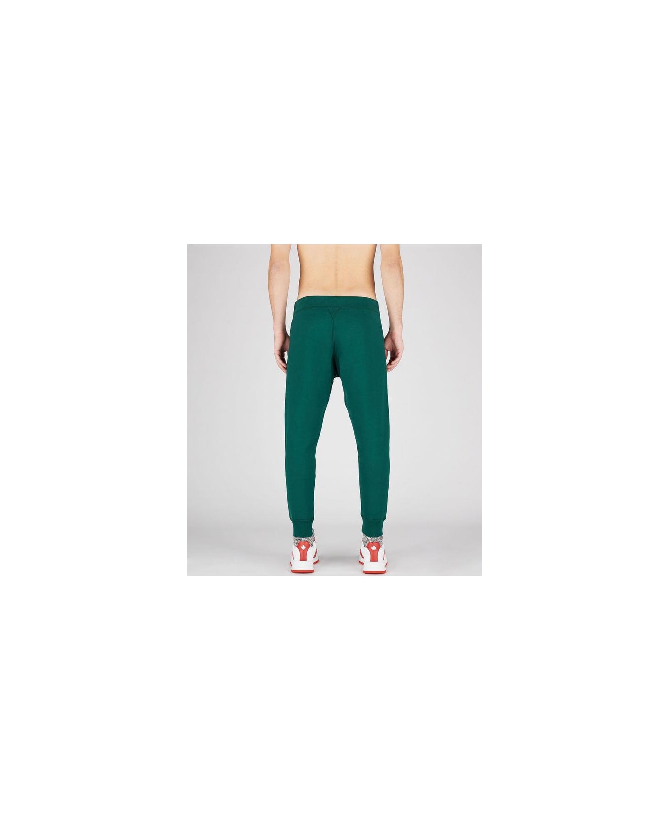 Dsquared2 Pants - Dark green スウェットパンツ