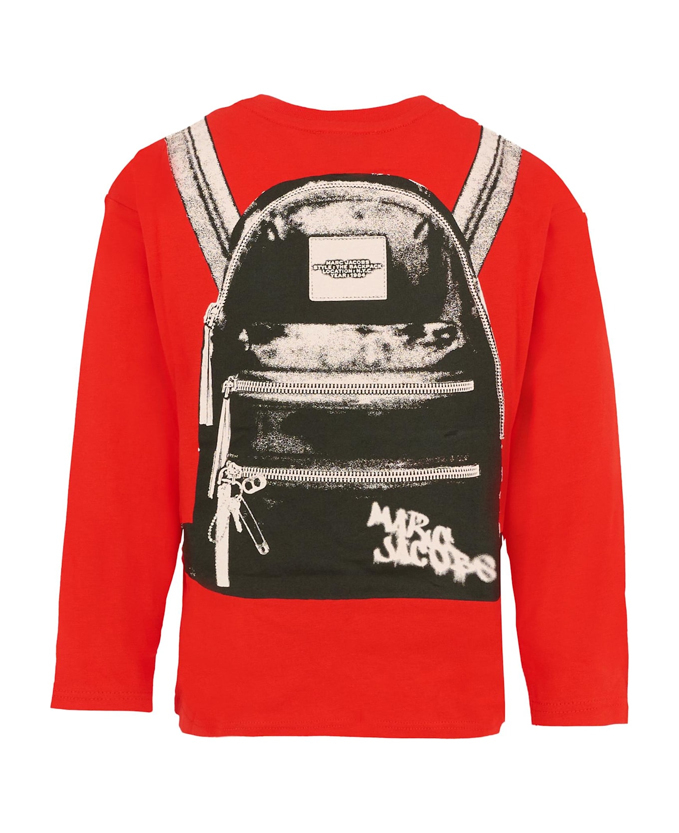 Marc Jacobs Red T-shirt For Boy With Logo - Red