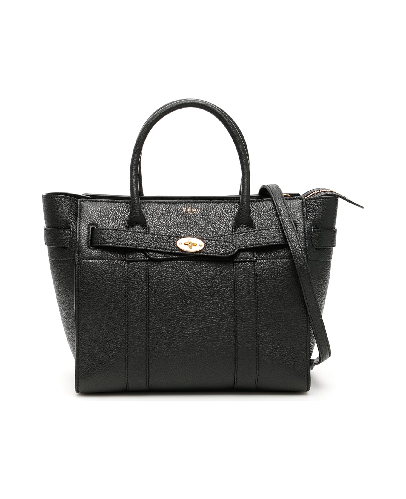 Mulberry Shopping 'small Zipped Bayswater' - Black