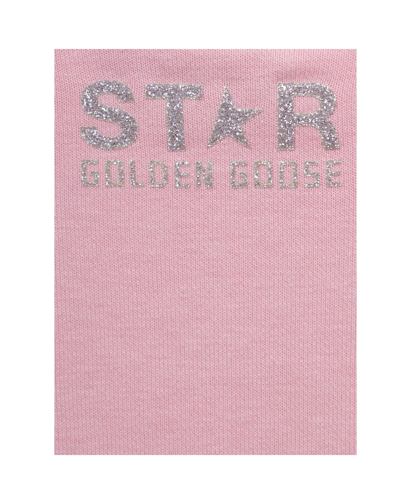 Golden Goose Star  Pink Cotton Sweatshirt  Golden Goose Kids Girl - Pink