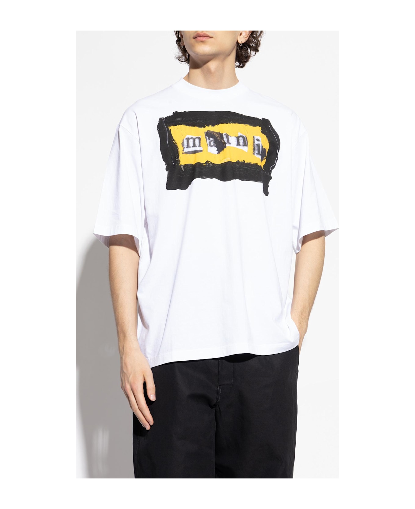 Marni Printed T-shirt - White