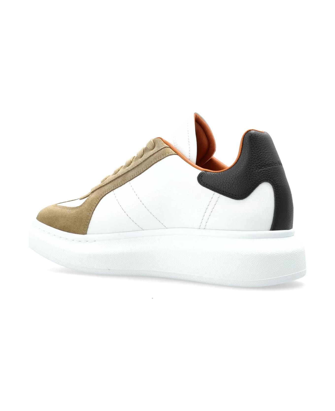 Alexander McQueen Sports Shoes With Logo - WHITE/NEUTRALS