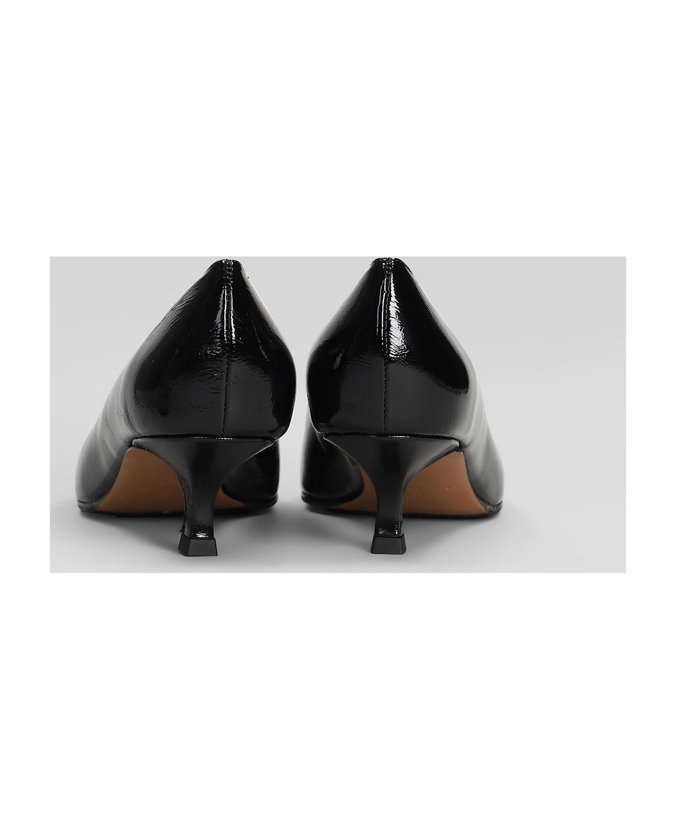 Fabio Rusconi Pumps In Black Leather - black